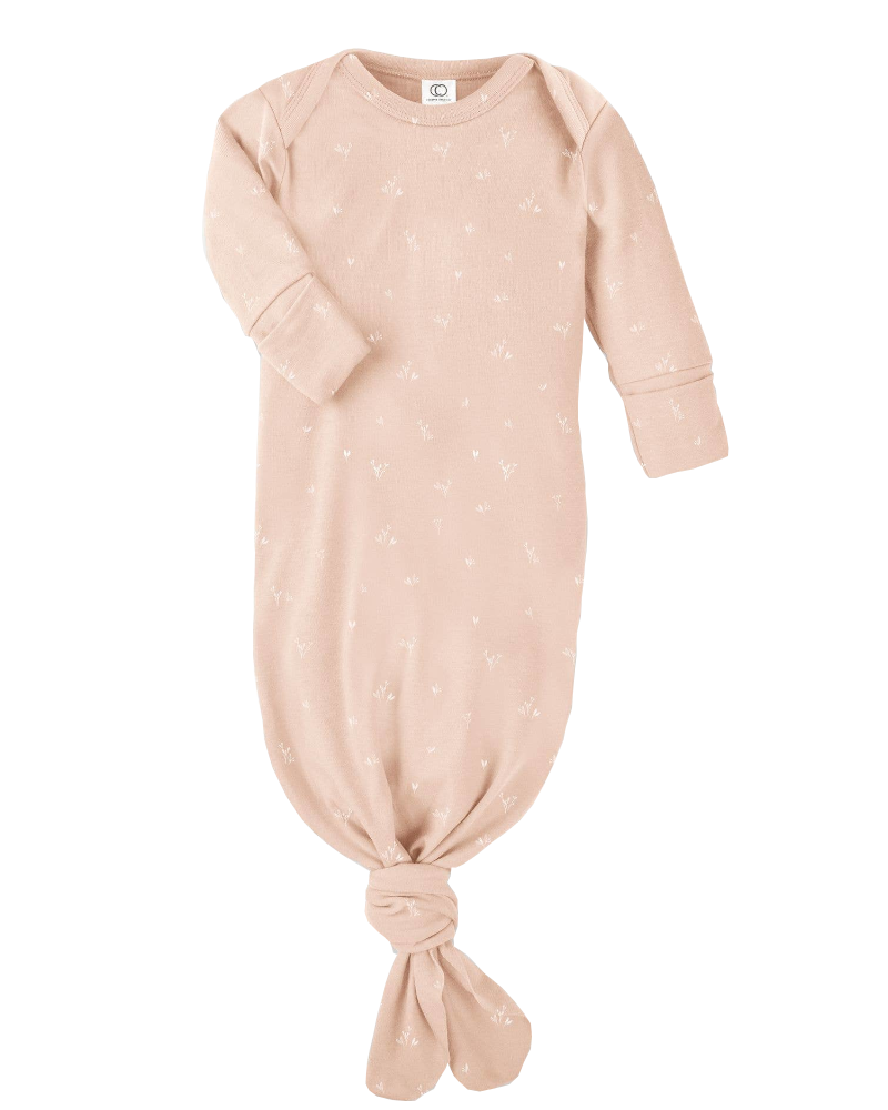 Landry Infant Gown - Cora Floral Print Baby Clothing Colored Organics