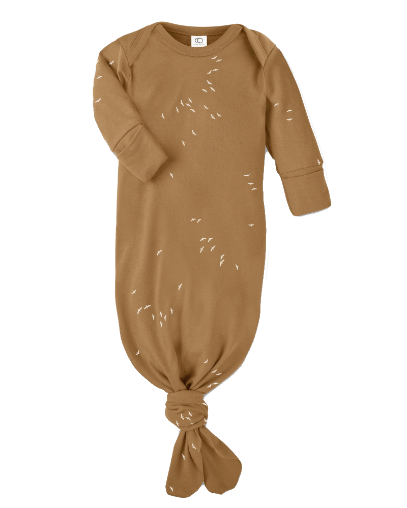 Landry Infant Gown - Flock / Amber Baby Clothing Colored Organics