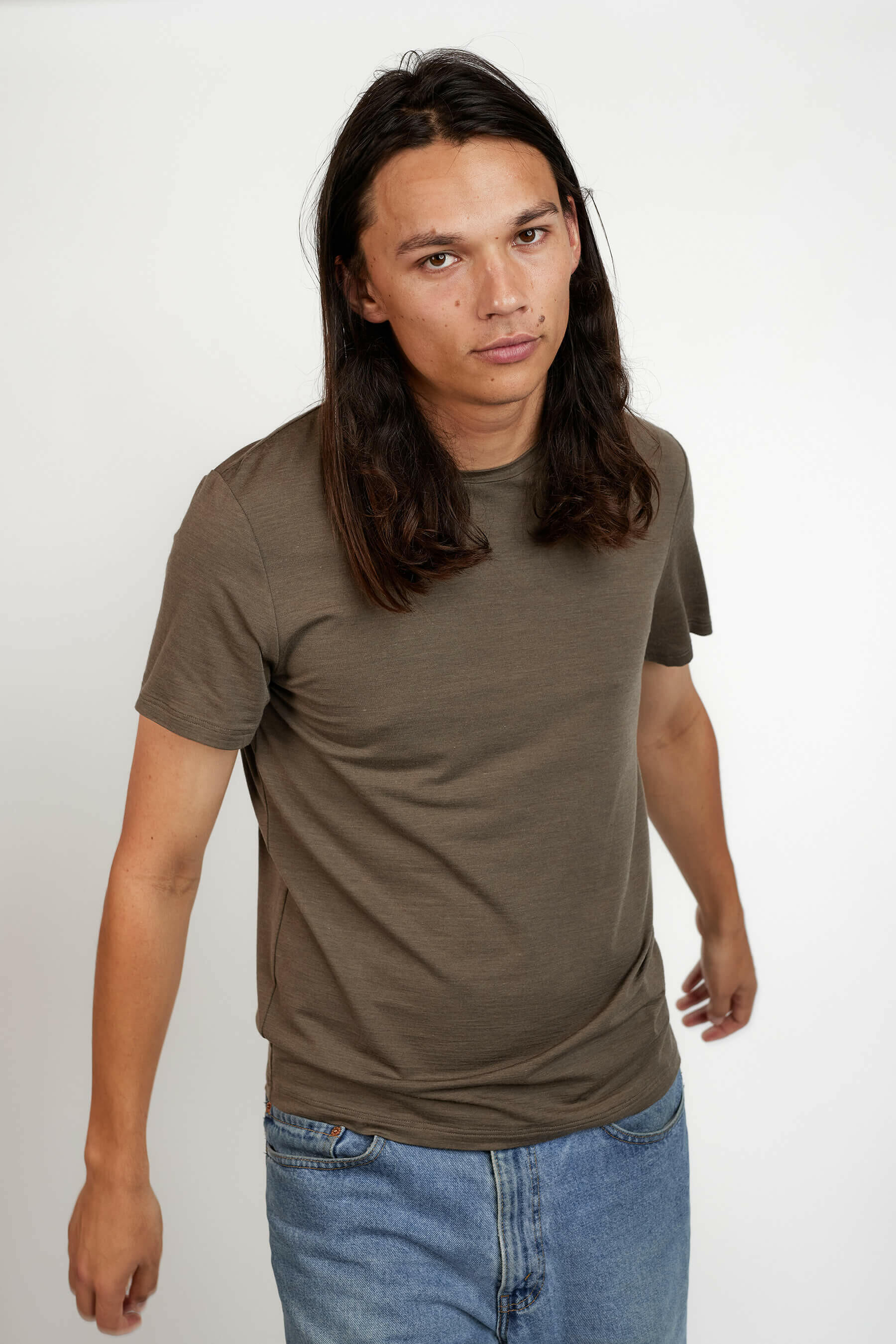Men's Colville Tee Crocodile mens tops Nui Organics
