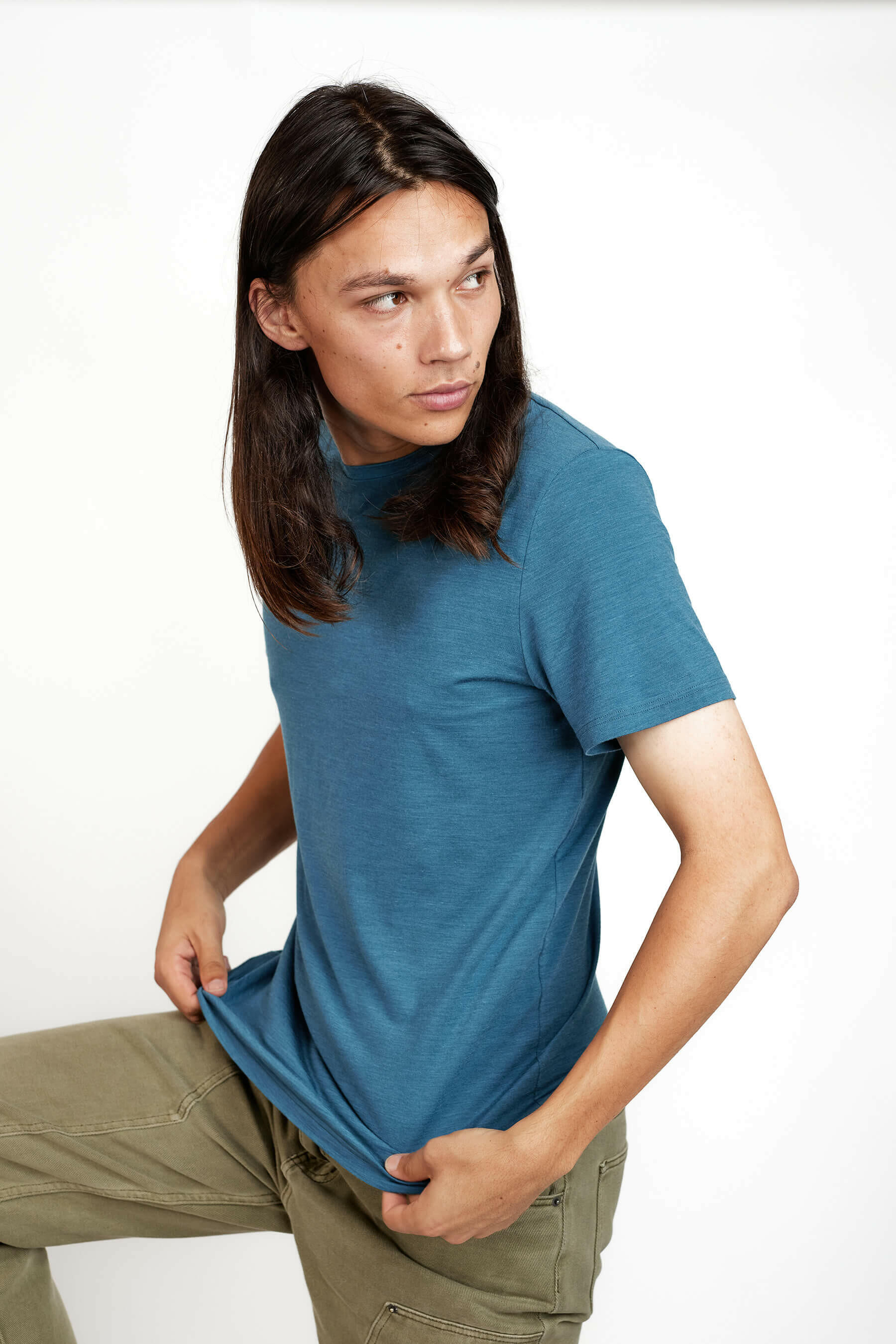 Men's Colville Tee Mallard mens tops Nui Organics