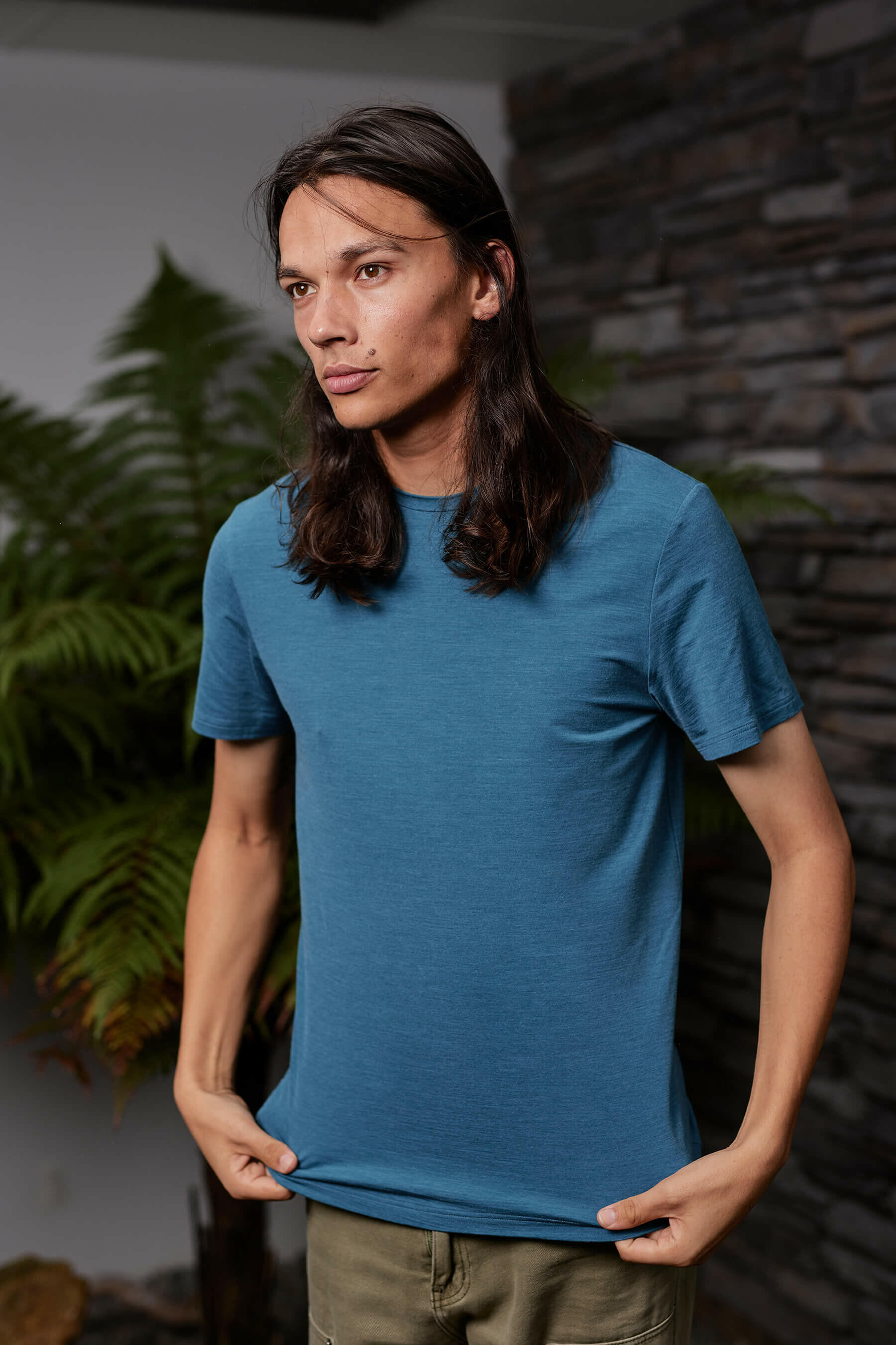 Men's Colville Tee Mallard mens tops Nui Organics