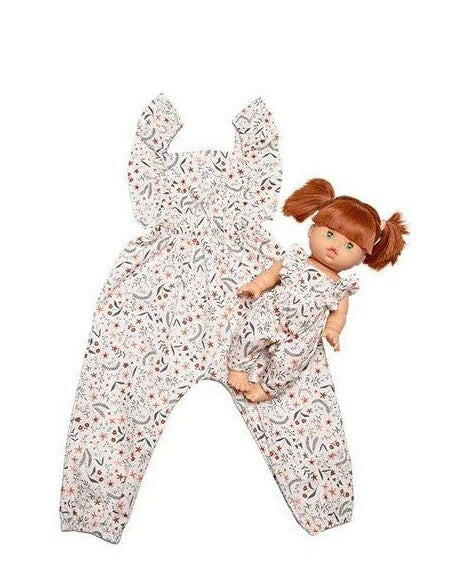 Minikane Doll & Me Outfits - Maya Cotton Jumpsuit Nina Doll Clothing Minikane