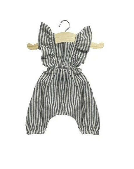 Maya Doll Jumpsuit Stripe Doll Clothing Minikane