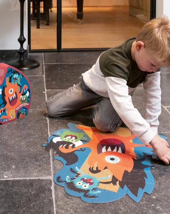 Dam Toys Scratch Contour Monster Puzzle Puzzles Dam Toys