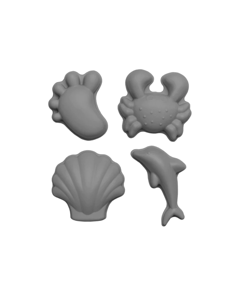 Dam Toys Scrunch Sand Molds Set A Beach & Sand Toys Dam Toys Cool Grey