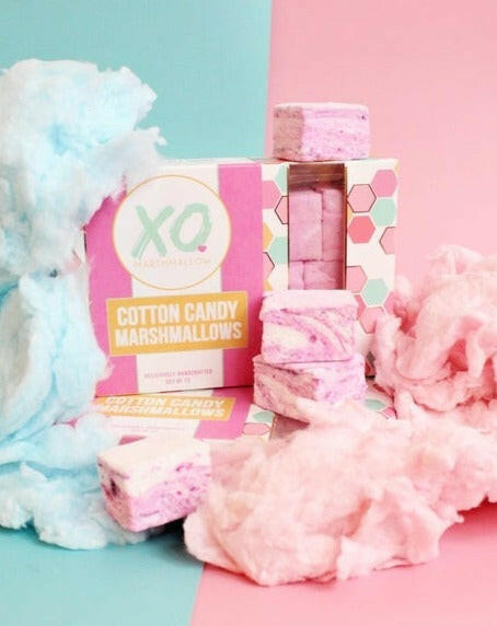 Cotton Candy Marshmallows Valentines XO Marshmallow