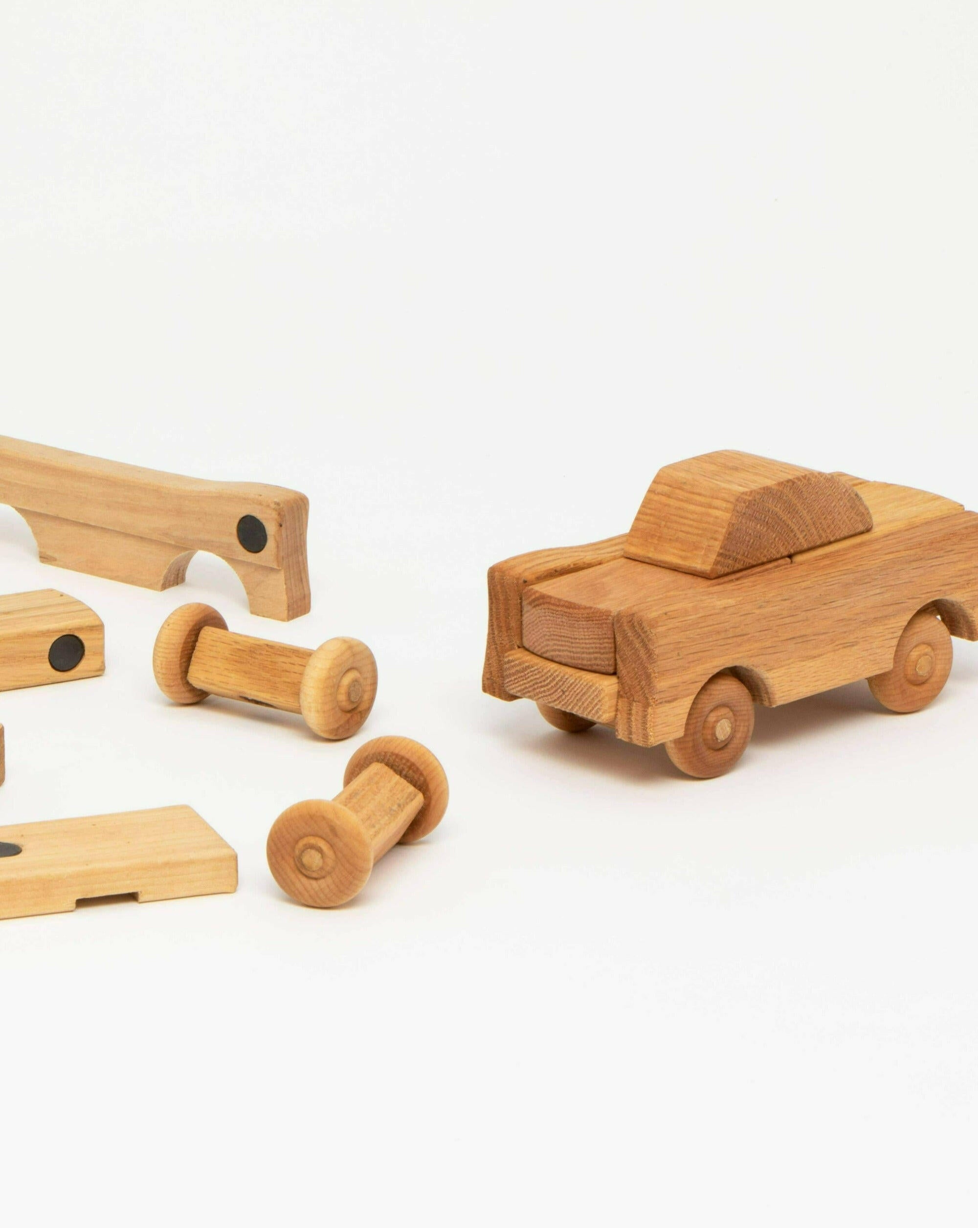 Crash Car Puzzle Blocks Tree Blocks