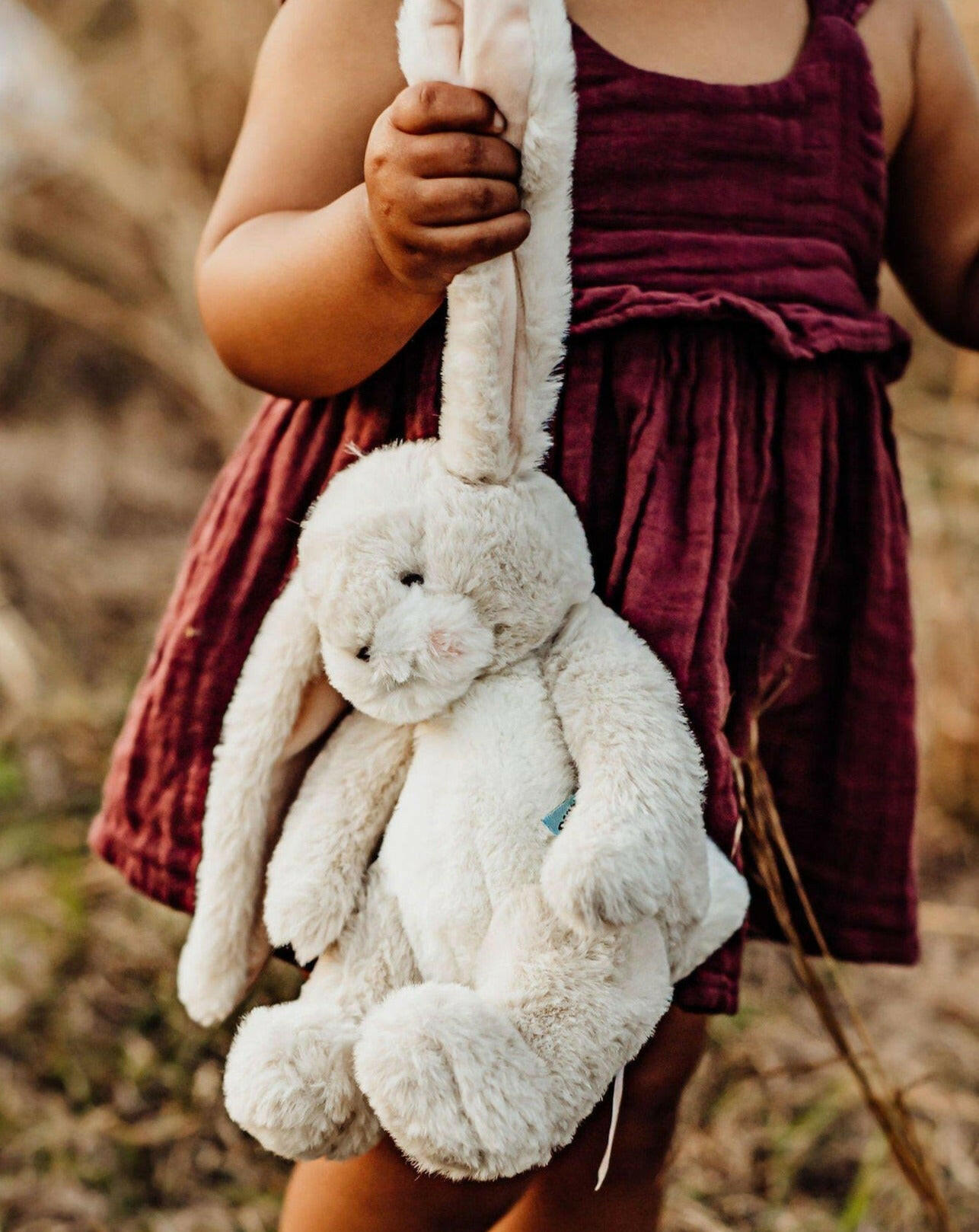 Little Nibble Cream Stuffies Bunnies by the Bay