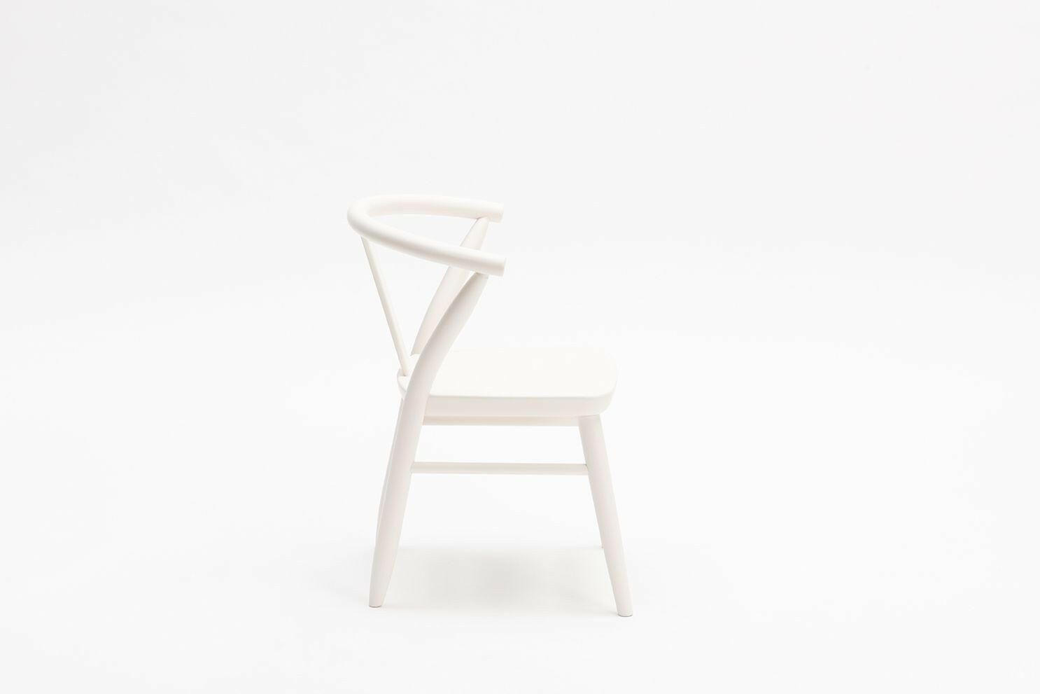 Crescent Chairs - Pair - White Kids Toys Milton & Goose