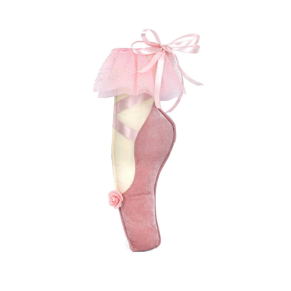 BALLET SLIPPER ACCENT DECOR Pillow MON AMI
