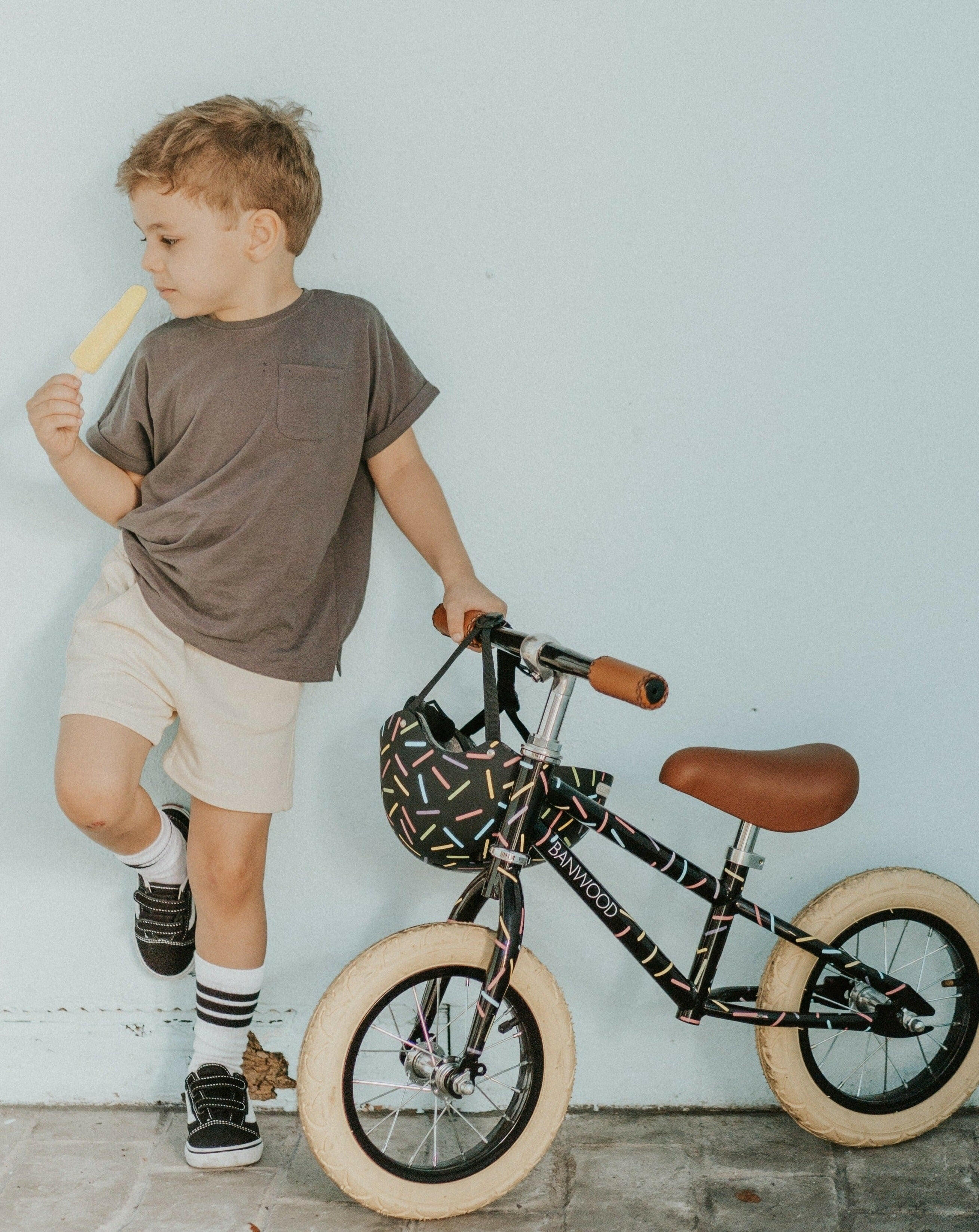 Banwood x Marest - First Go Bike - Allegra Black Bicycles Banwood