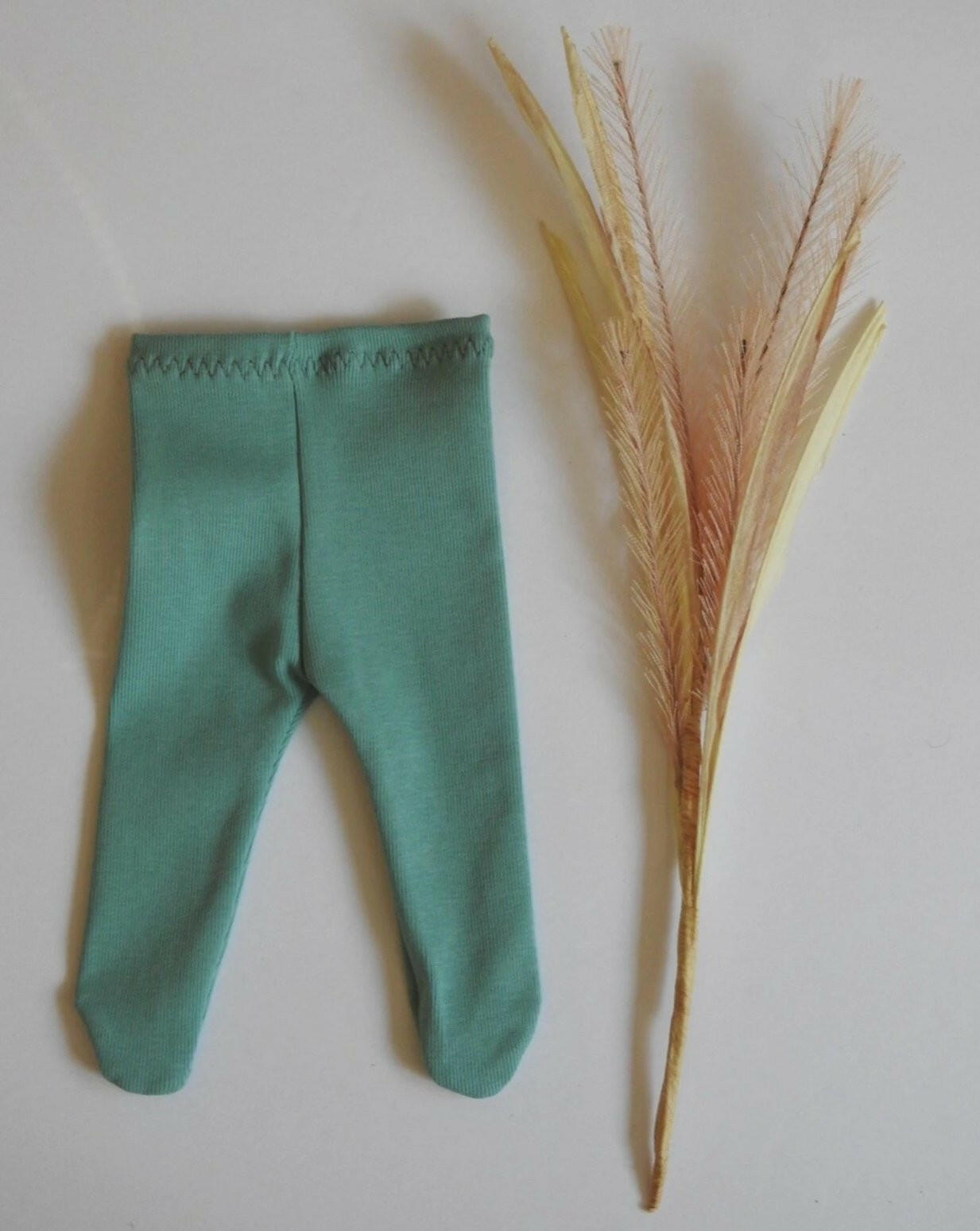 Doll tights Doll Clothing Little Wonder & Co. Green