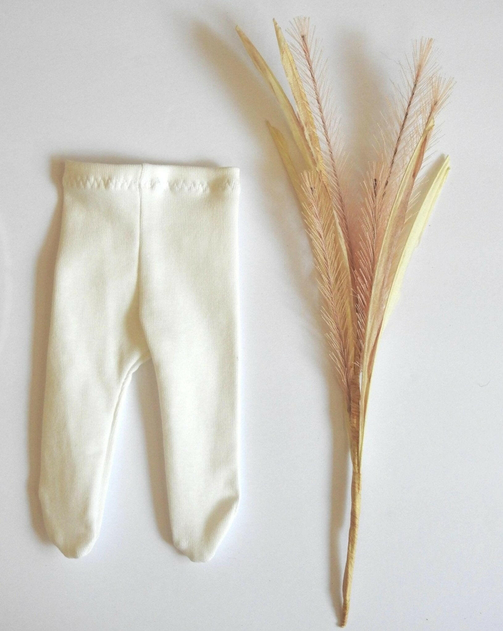 Doll tights Doll Clothing Little Wonder & Co. White