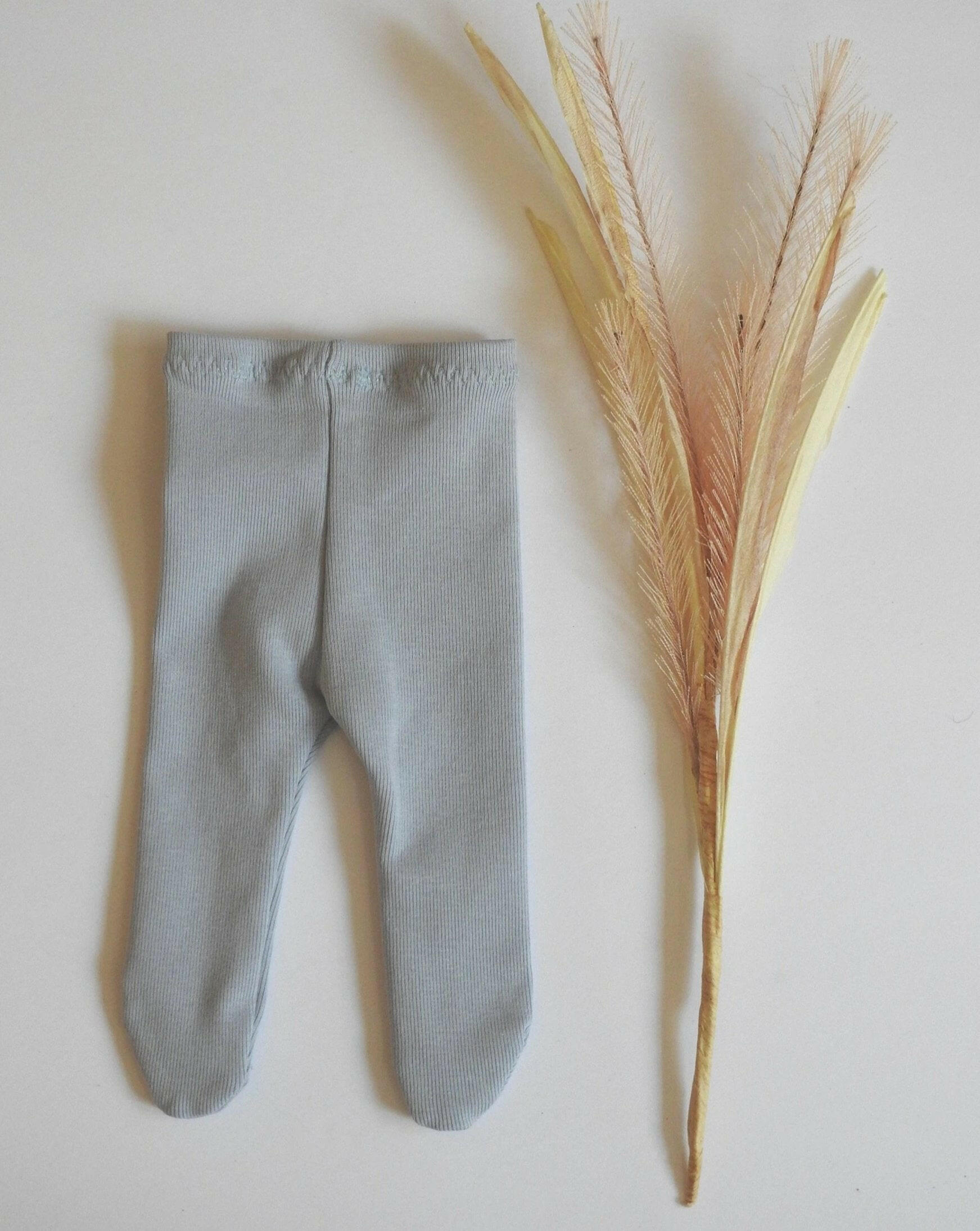 Doll tights Doll Clothing Little Wonder & Co. Sky
