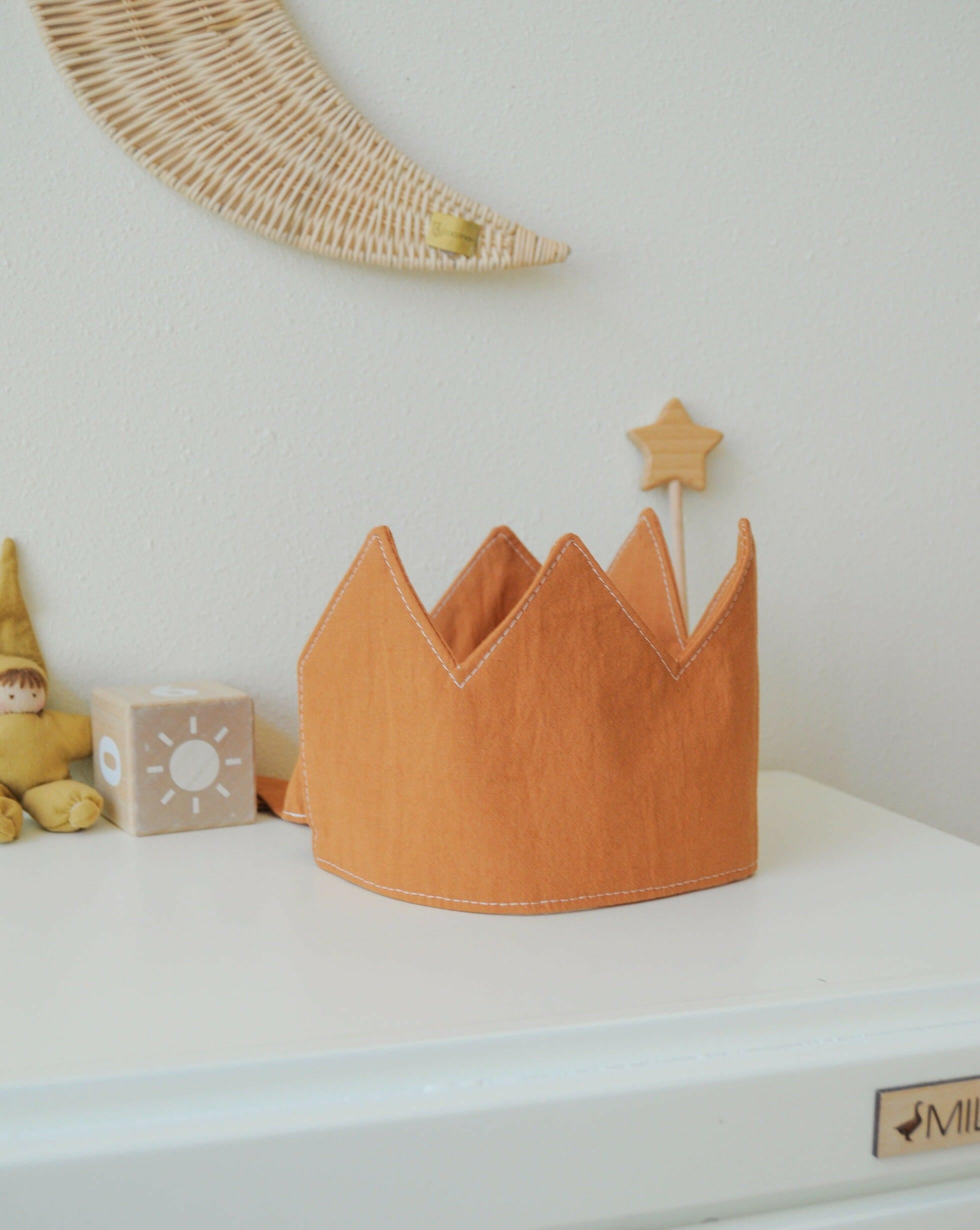 Organic Crown Costume Hats Little Wonder & Co.