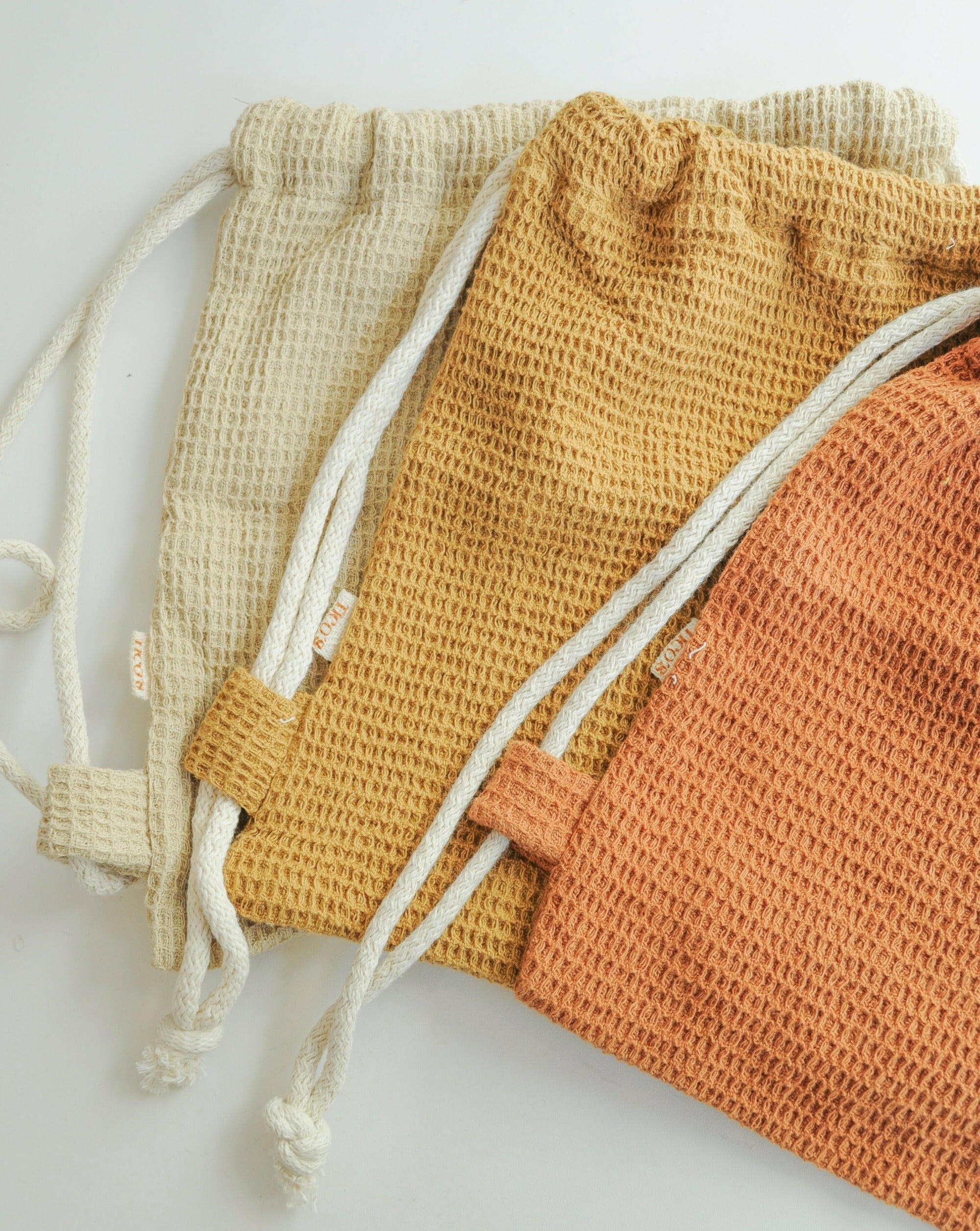 Organic Cotton Drawstring Bag drawstring bag Little Wonder & Co.