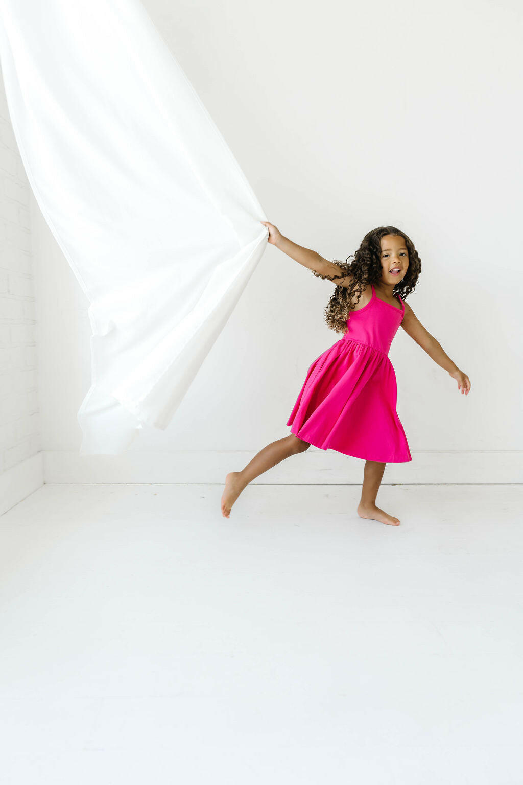 Camila Dress in Delphinium dress Ollie Jay