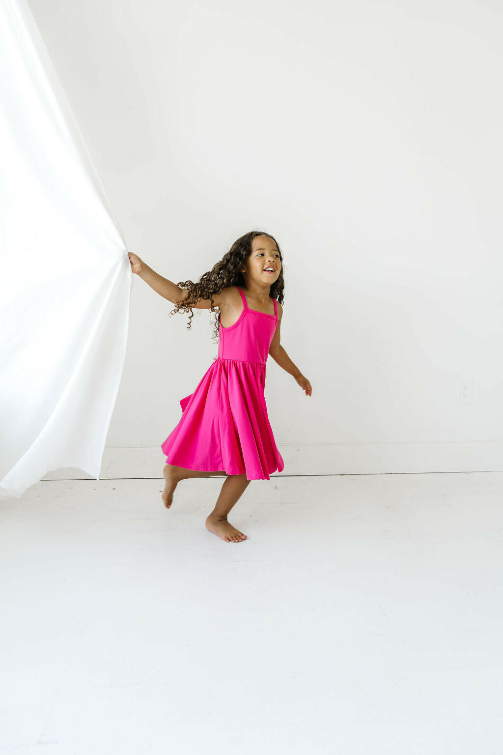 Camila Dress in Delphinium dress Ollie Jay