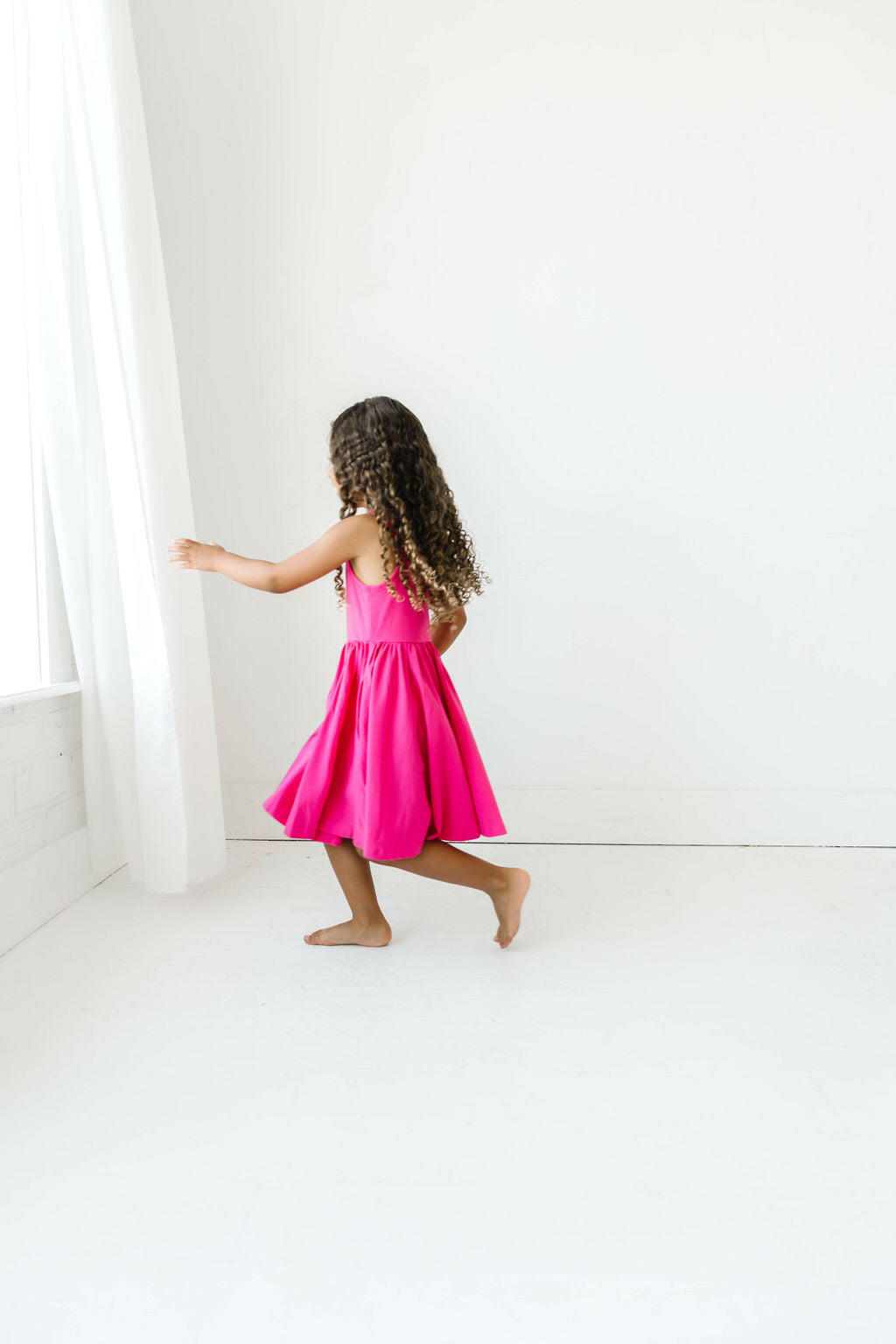 Camila Dress in Delphinium dress Ollie Jay
