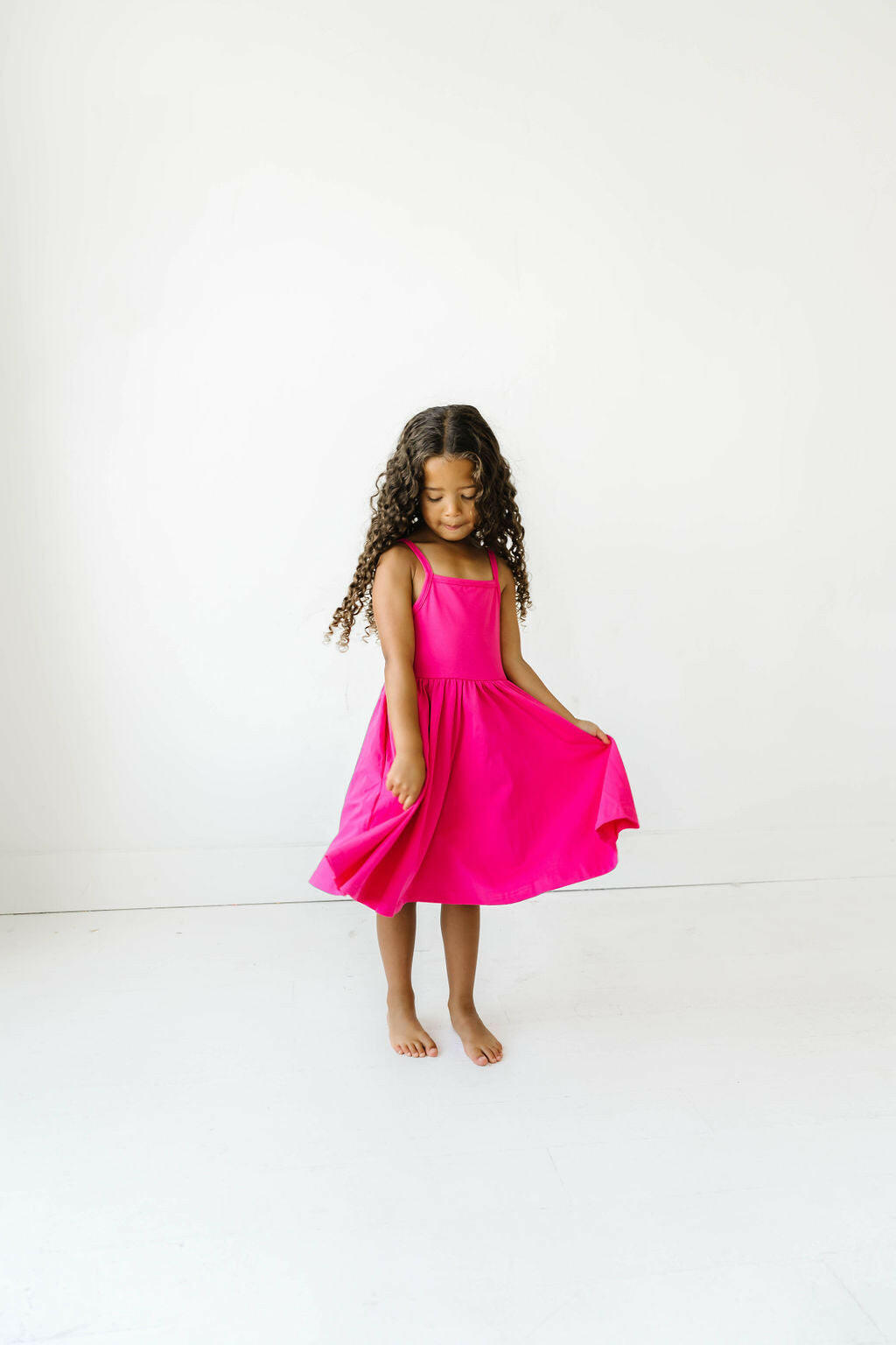 Camila Dress in Delphinium dress Ollie Jay
