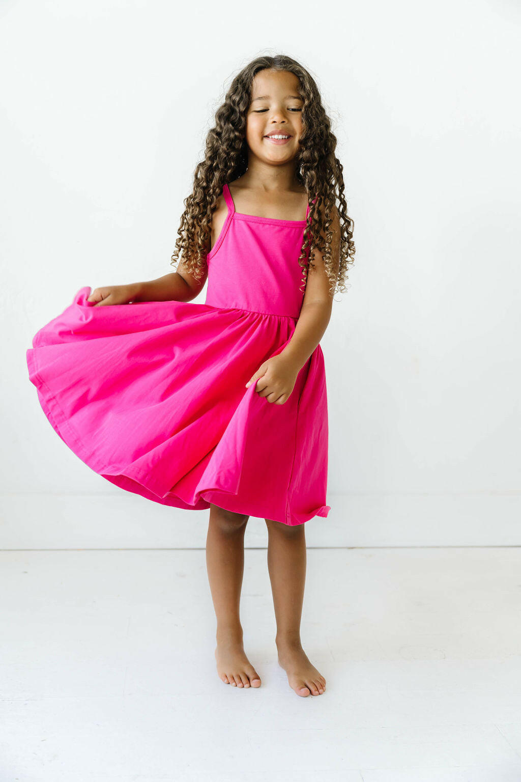 Camila Dress in Delphinium dress Ollie Jay