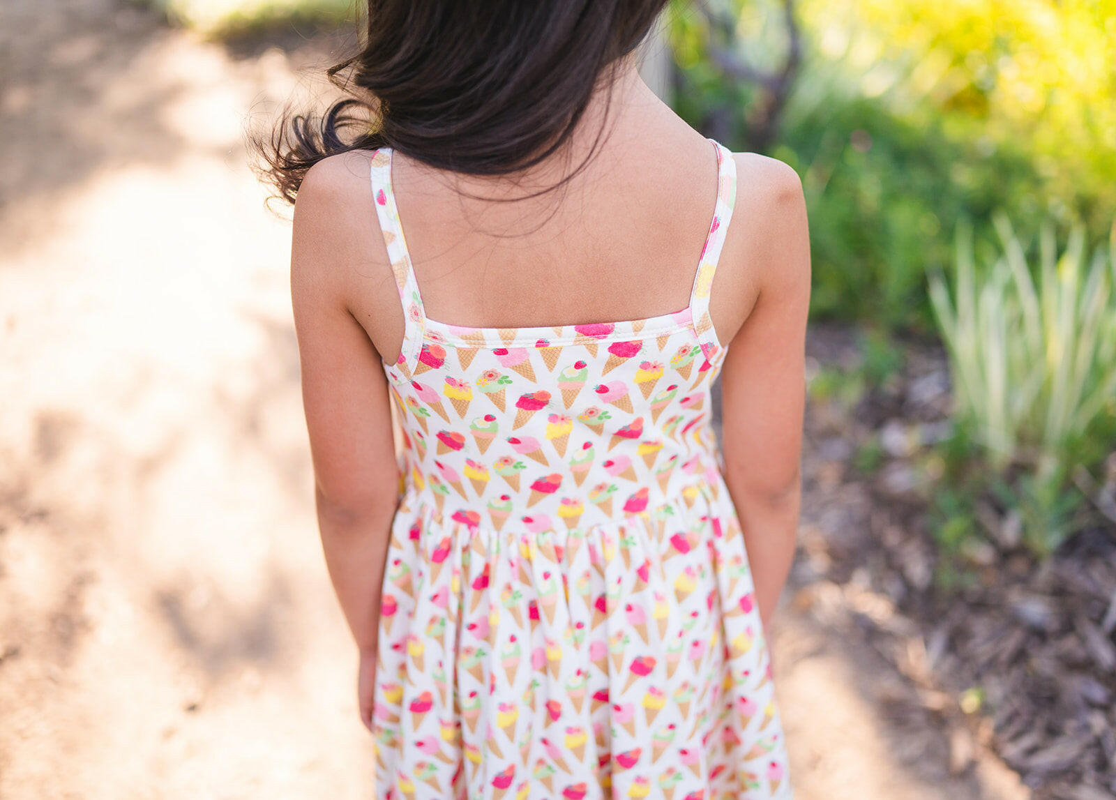 Camila Dress in Ice Cream Scoop Ollie Jay