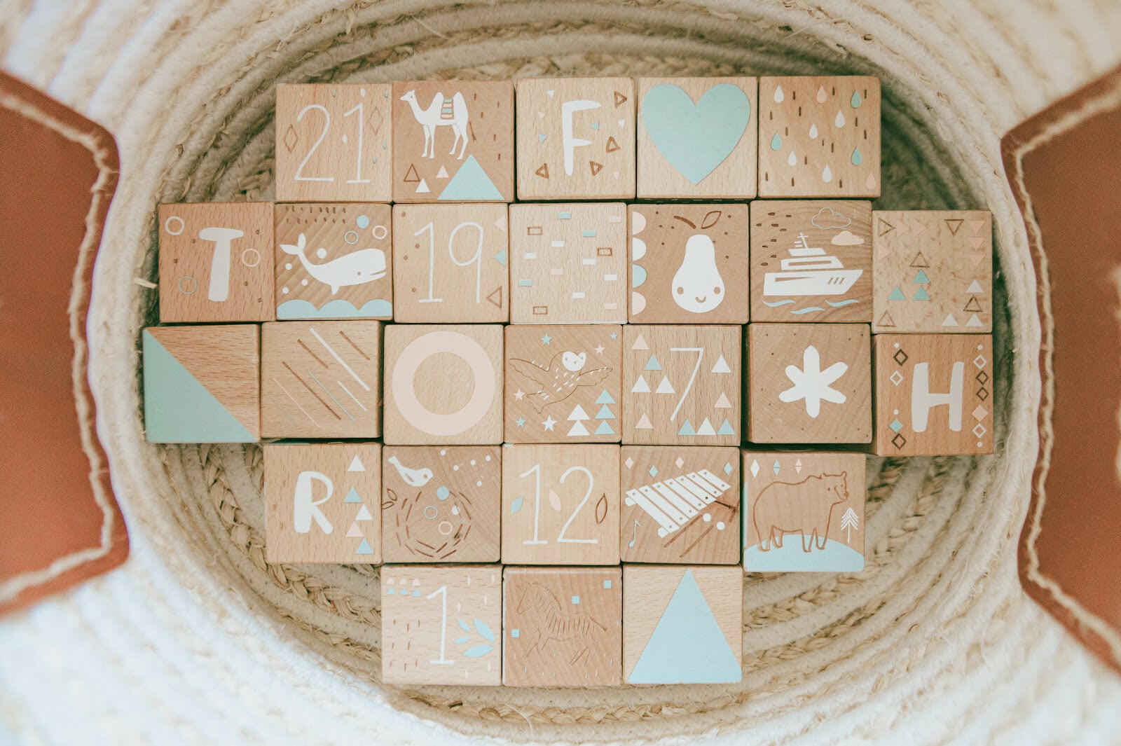 Keepsake Etched Baby Blocks Educational Wonder & Wise