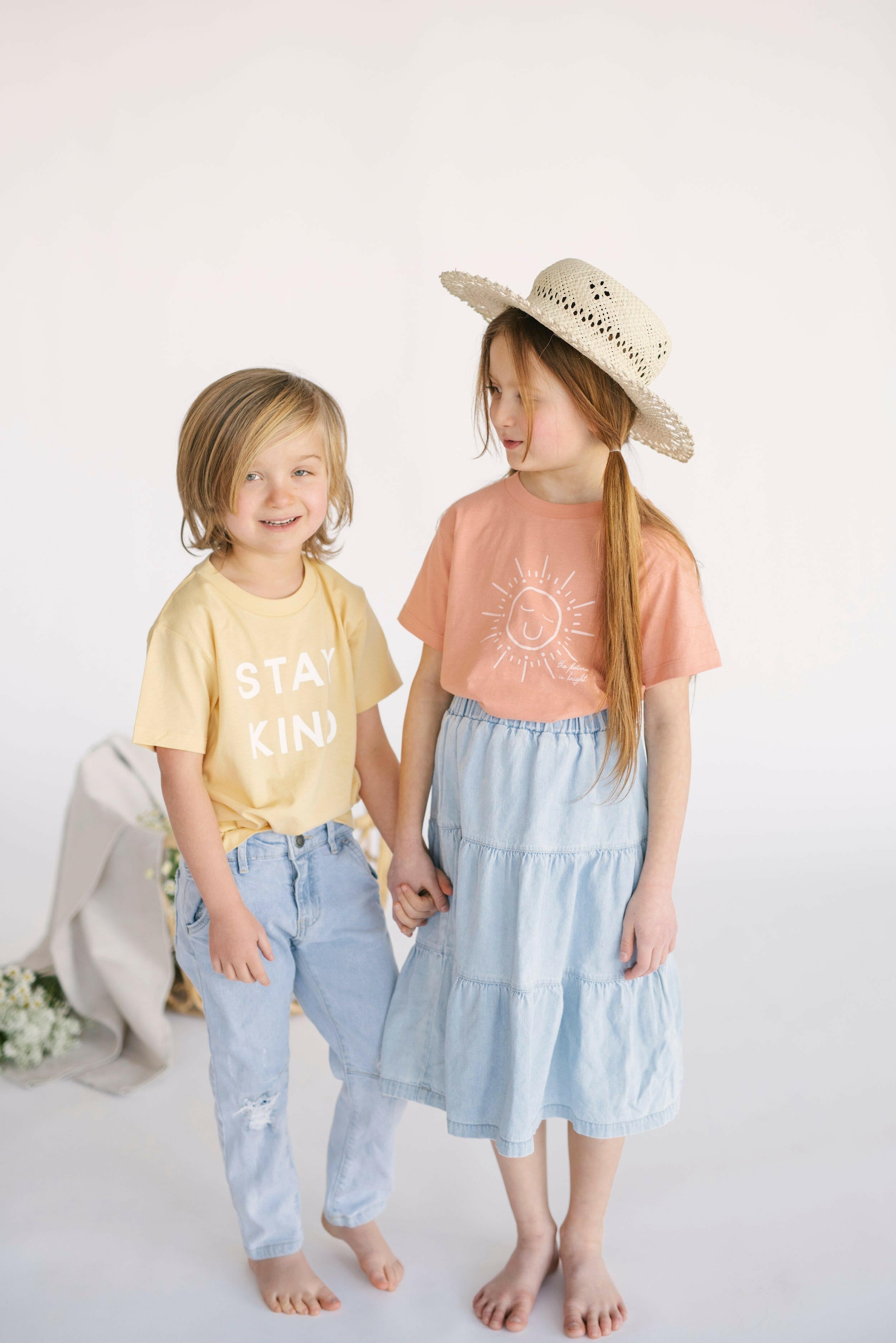Future is Bright Kid’s Graphic T-Shirt Kids Polished Prints