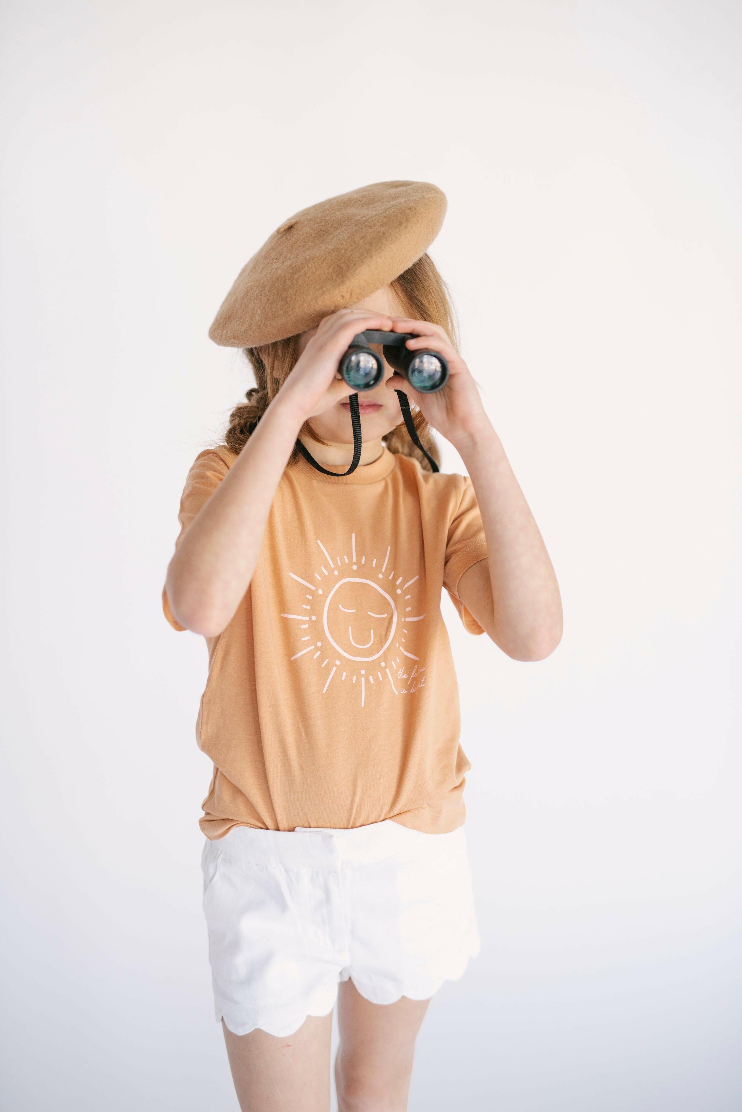 Future is Bright Kid’s Graphic T-Shirt Kids Polished Prints