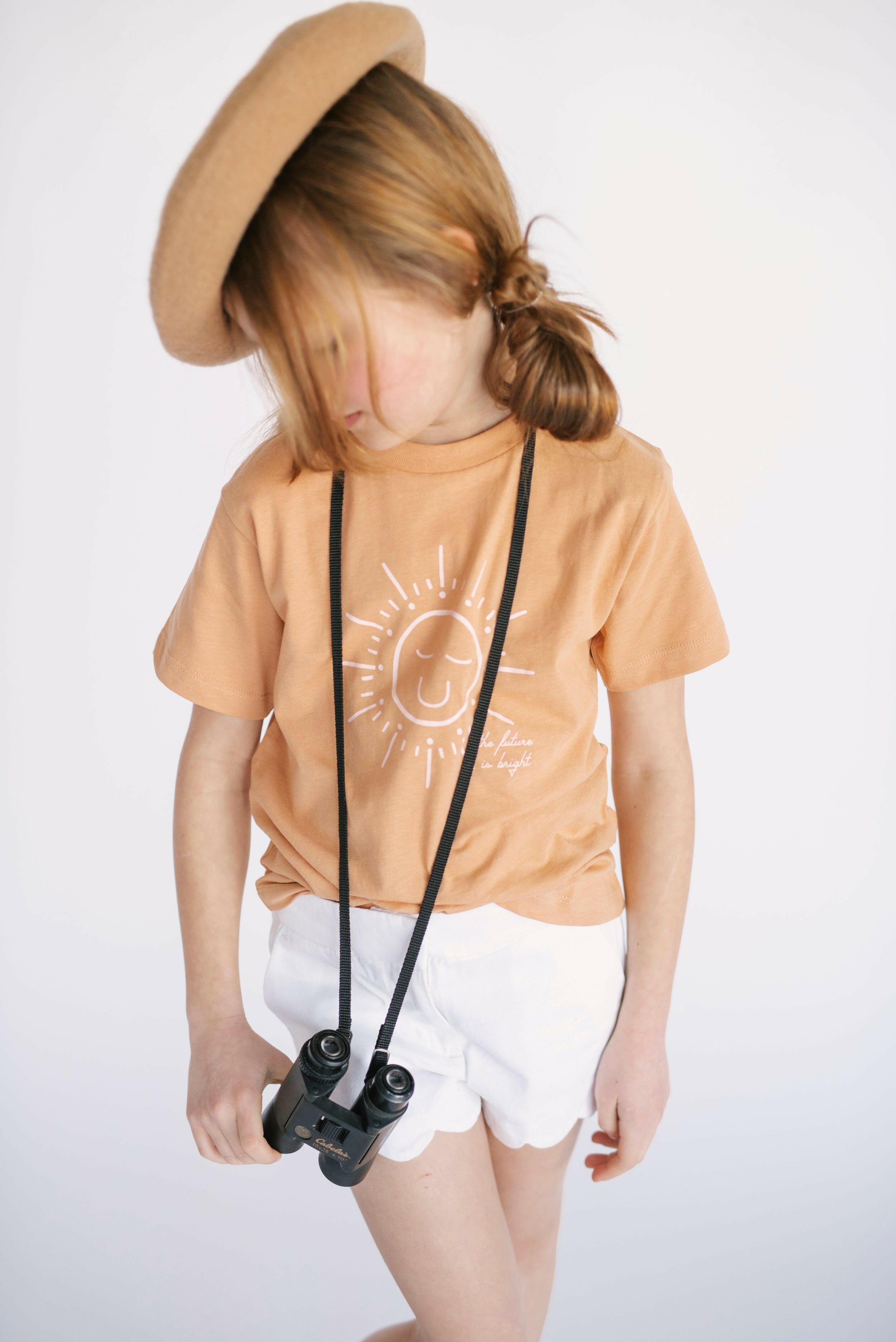 Future is Bright Kid’s Graphic T-Shirt Kids Polished Prints 2T Toast