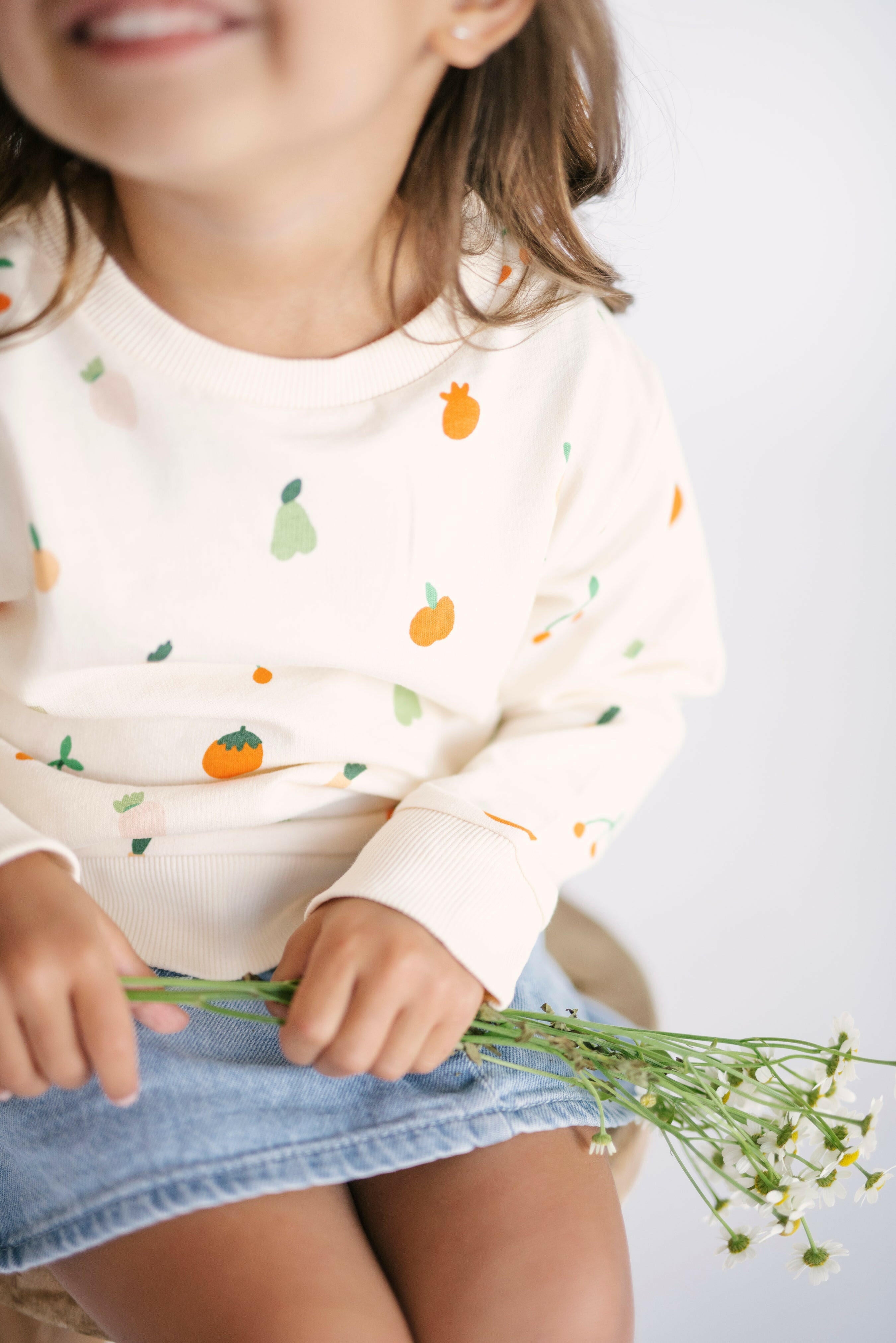 Farmer's Market Kid's Pullover Kids Polished Prints