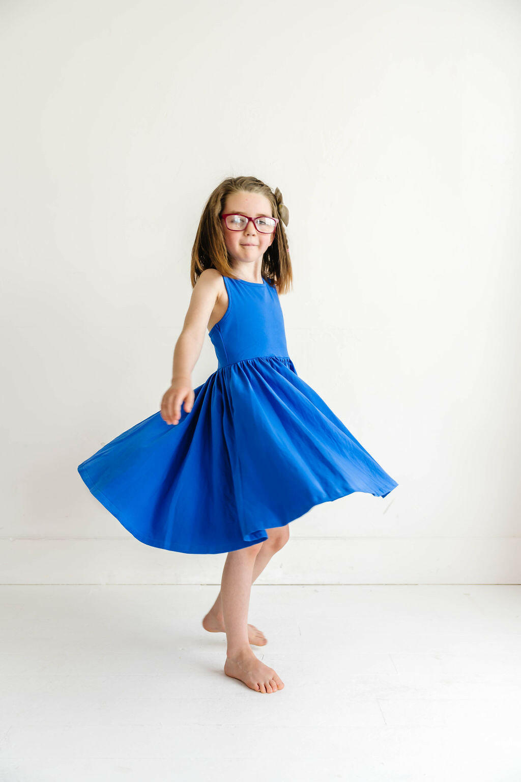 Charlotte Dress in Deep Sea dress Ollie Jay