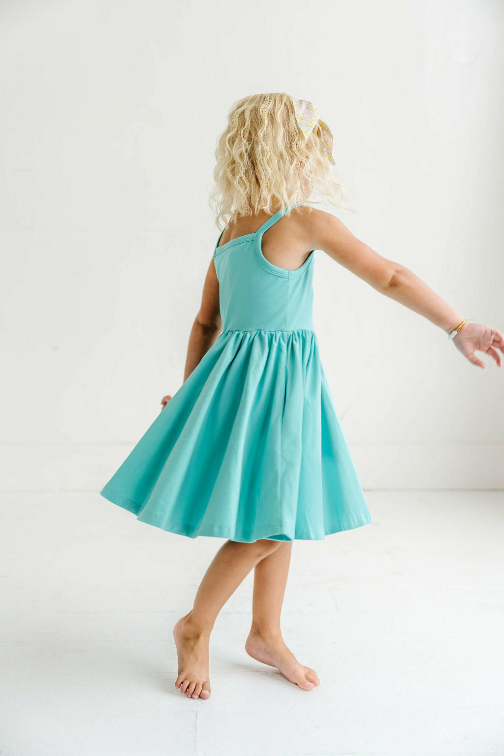 Camila Dress in Waterfall dress Ollie Jay
