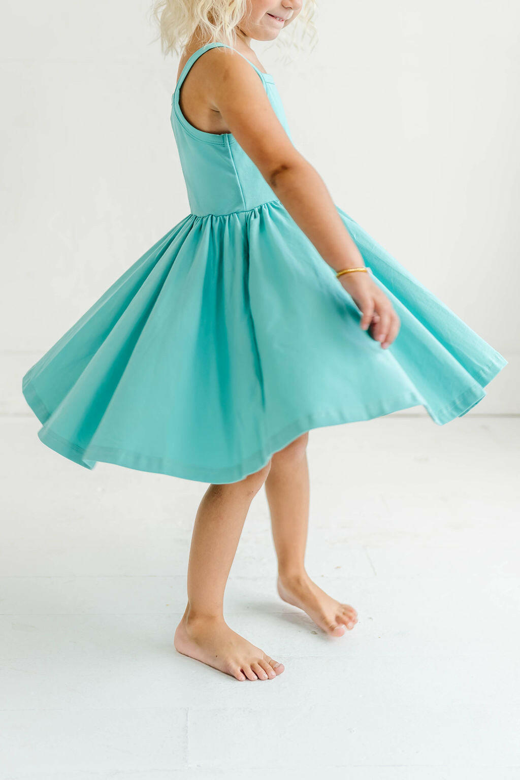 Camila Dress in Waterfall dress Ollie Jay