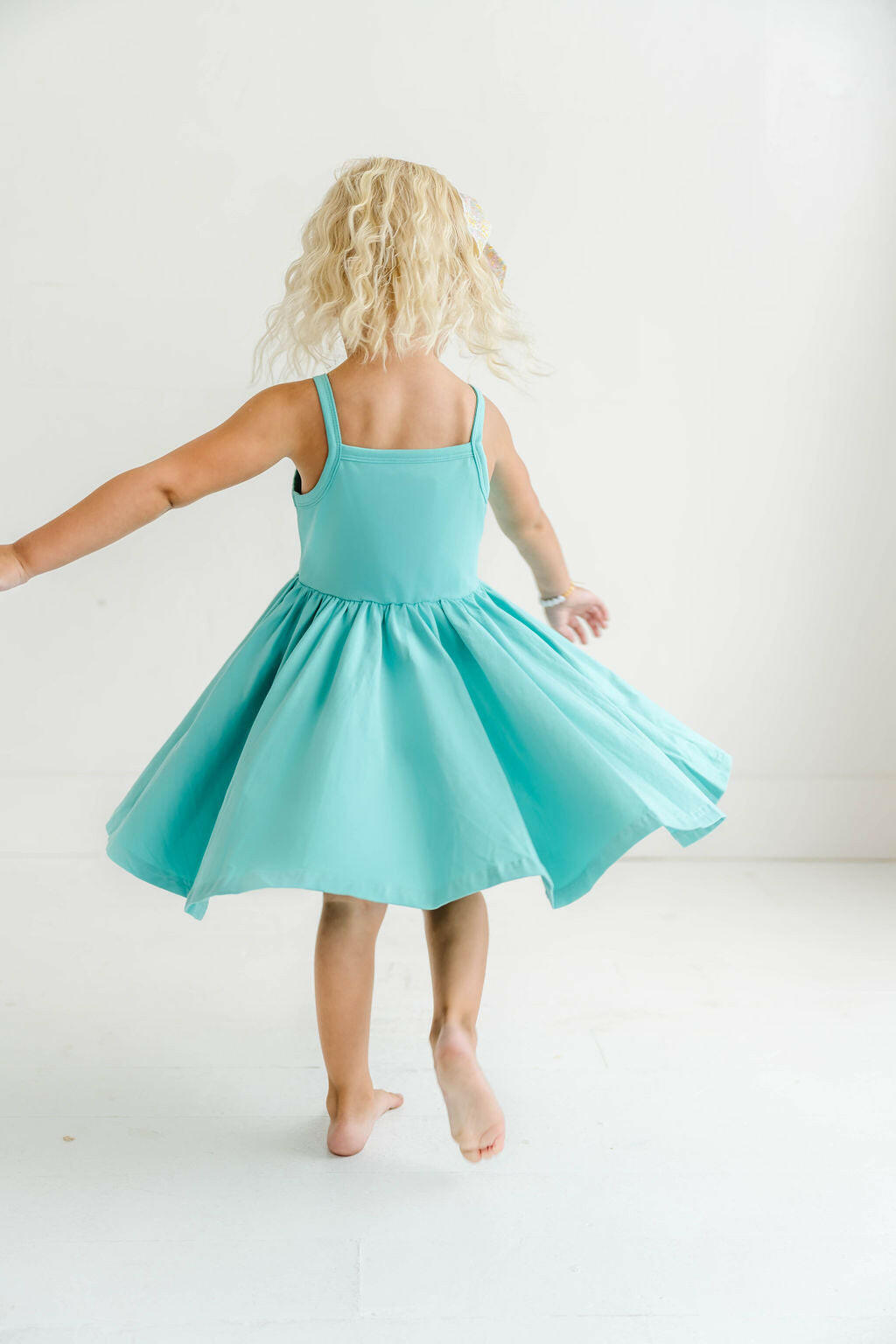 Camila Dress in Waterfall dress Ollie Jay