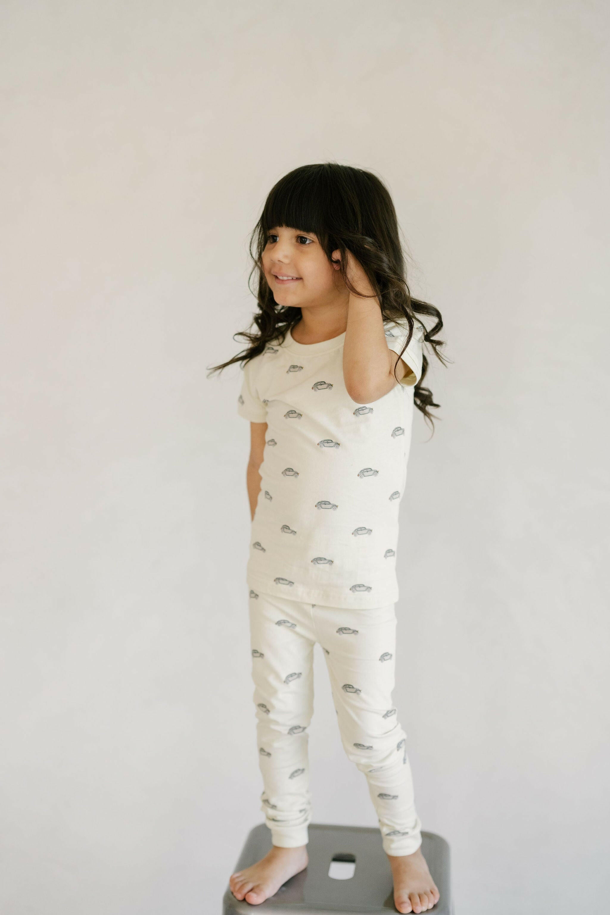Retro Cruiser Pajama Set Pajama Set Polished Prints