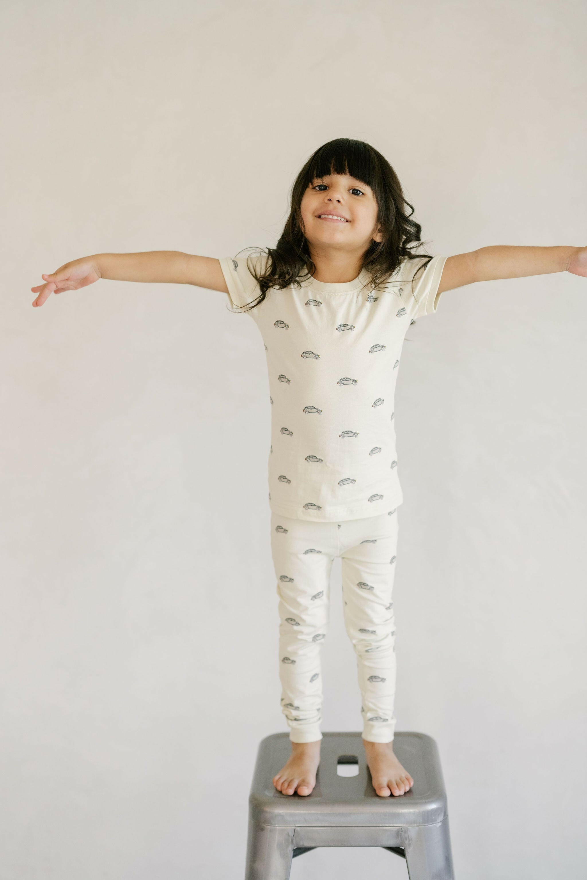 Retro Cruiser Pajama Set Pajama Set Polished Prints