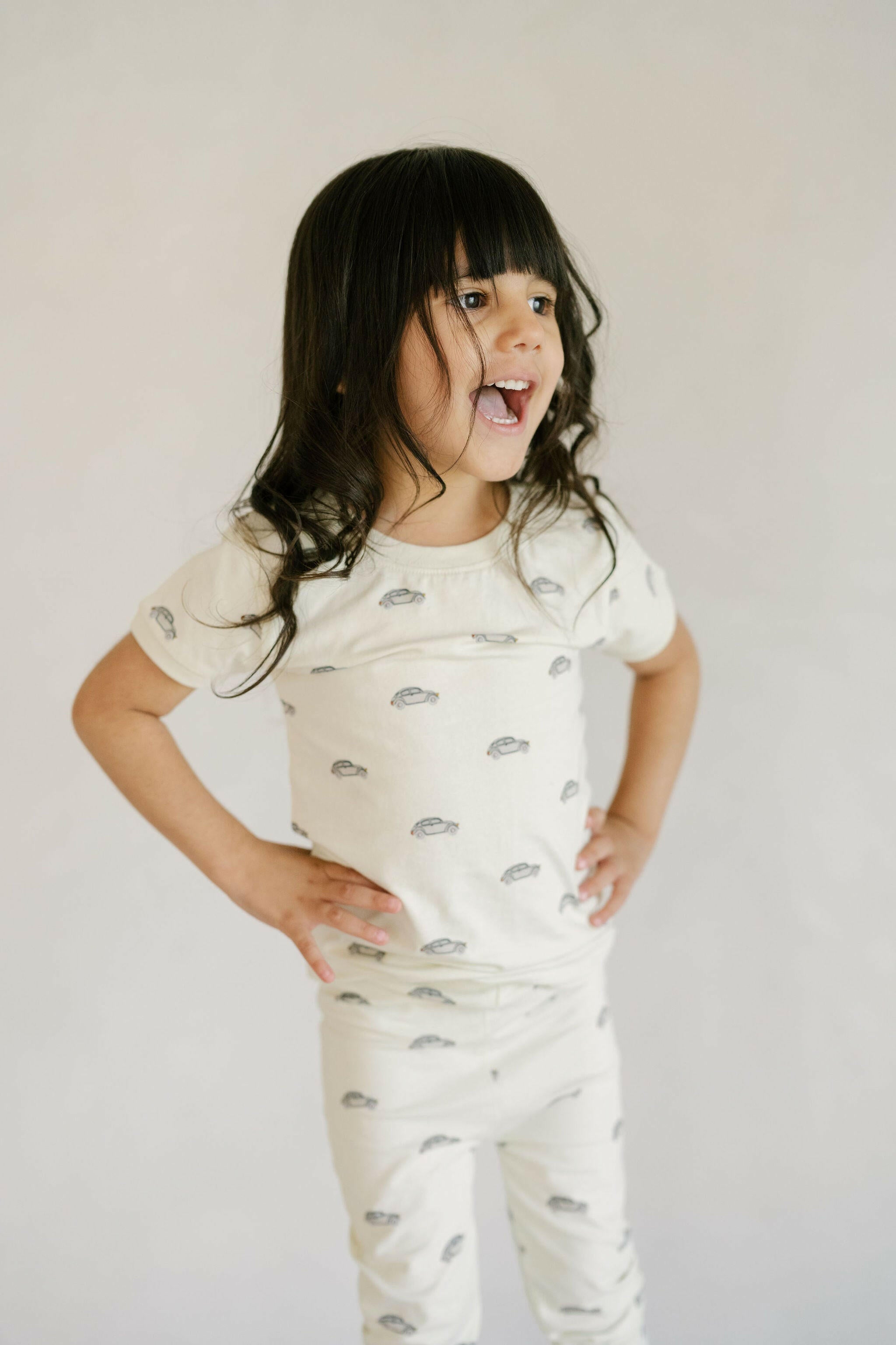 Retro Cruiser Pajama Set Pajama Set Polished Prints