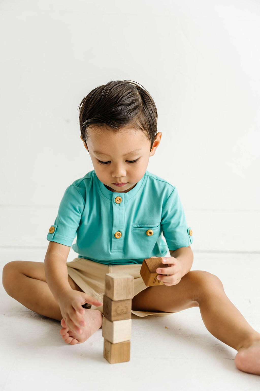 Alex Tee in Waterfall shirts Ollie Jay