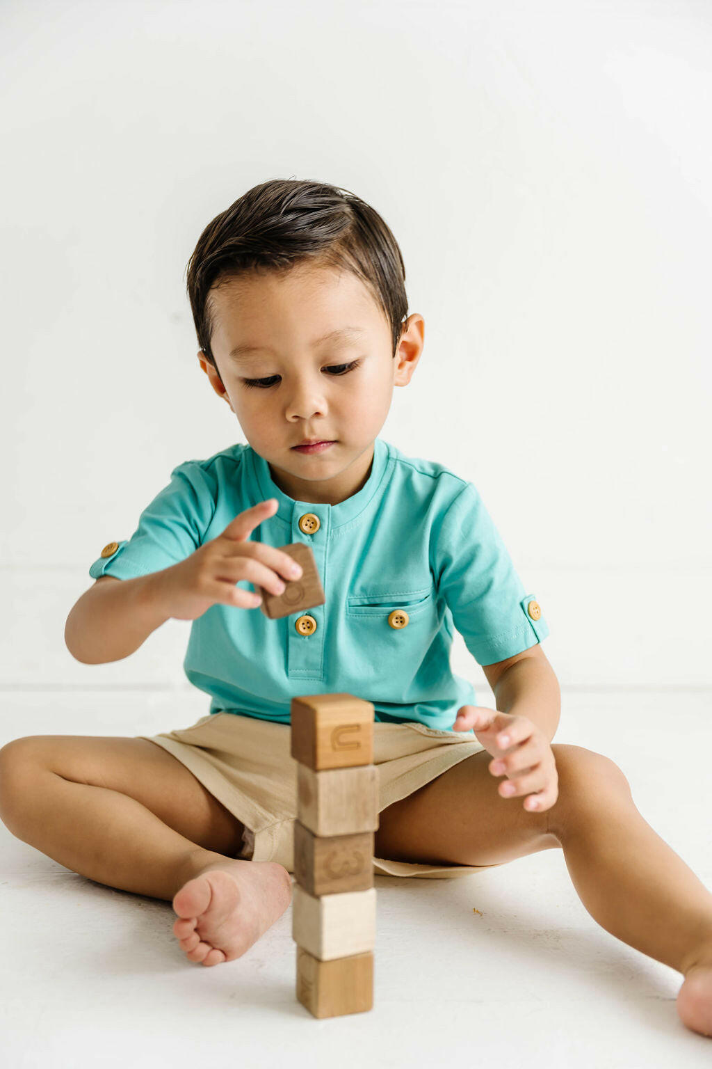 Alex Tee in Waterfall shirts Ollie Jay