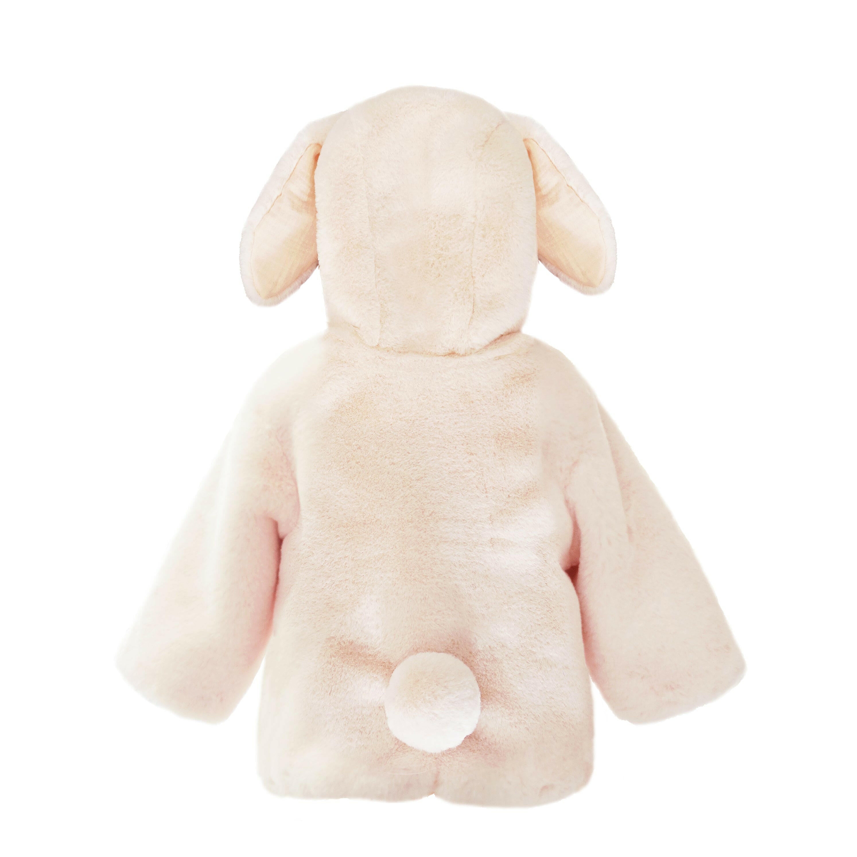 BUNNY FAUX FUR HOODED BABY COAT 12 TO 18M Clothes MON AMI