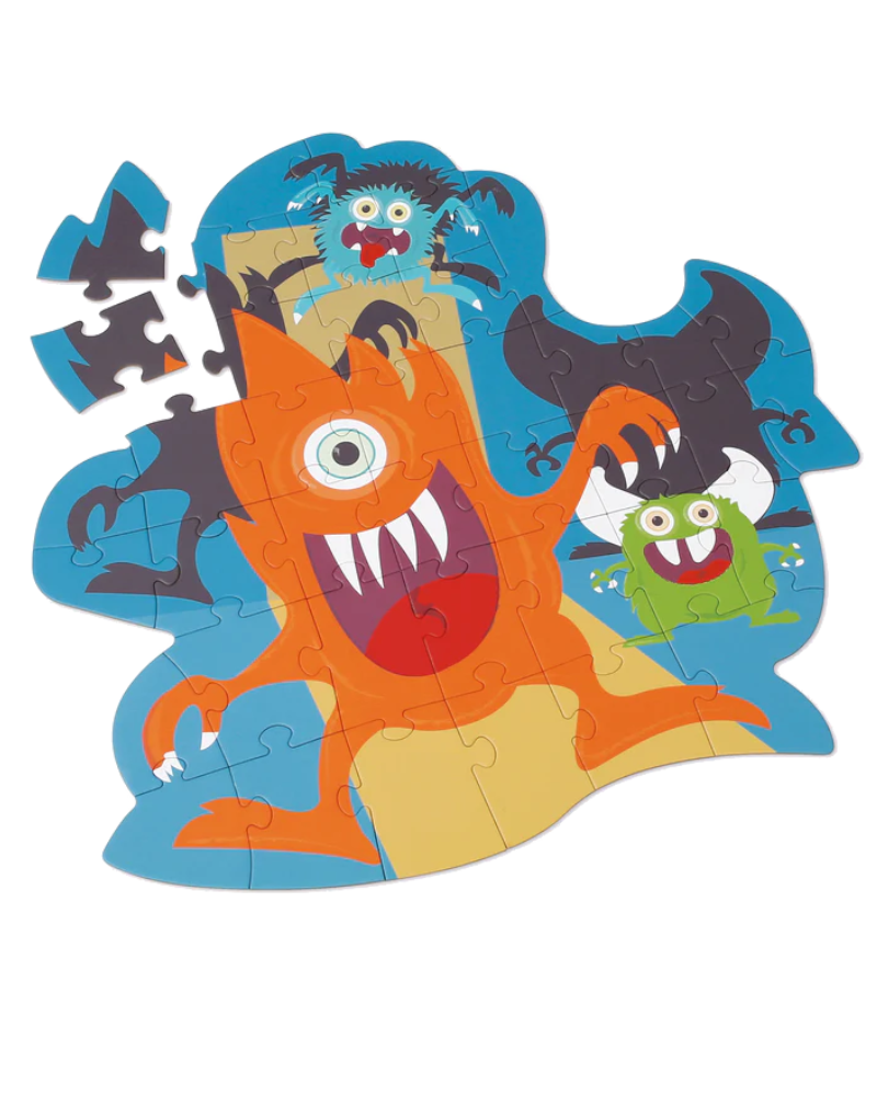 Dam Toys Scratch Contour Monster Puzzle Puzzles Dam Toys