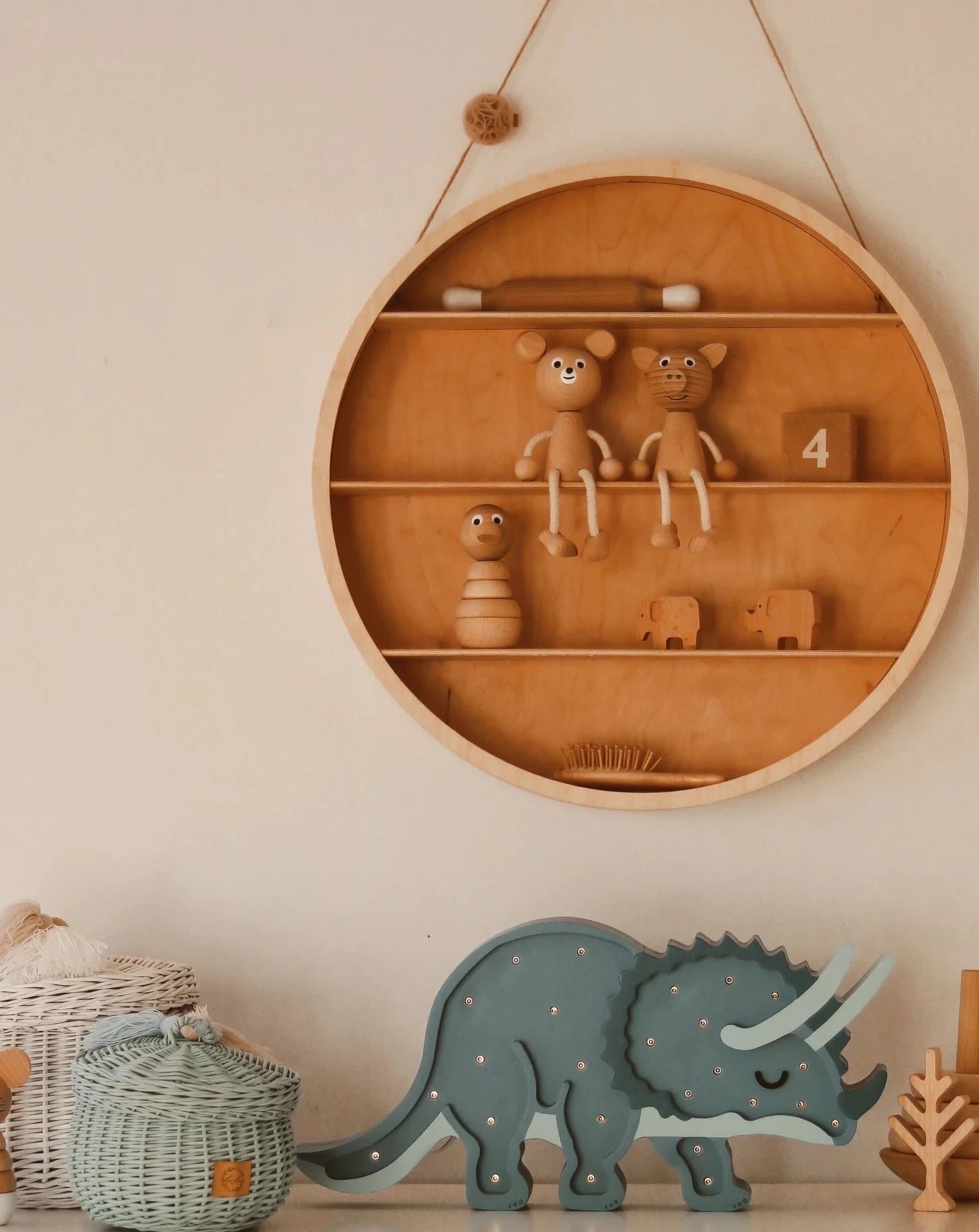 Triceratops Lamp Lighting Little Lights