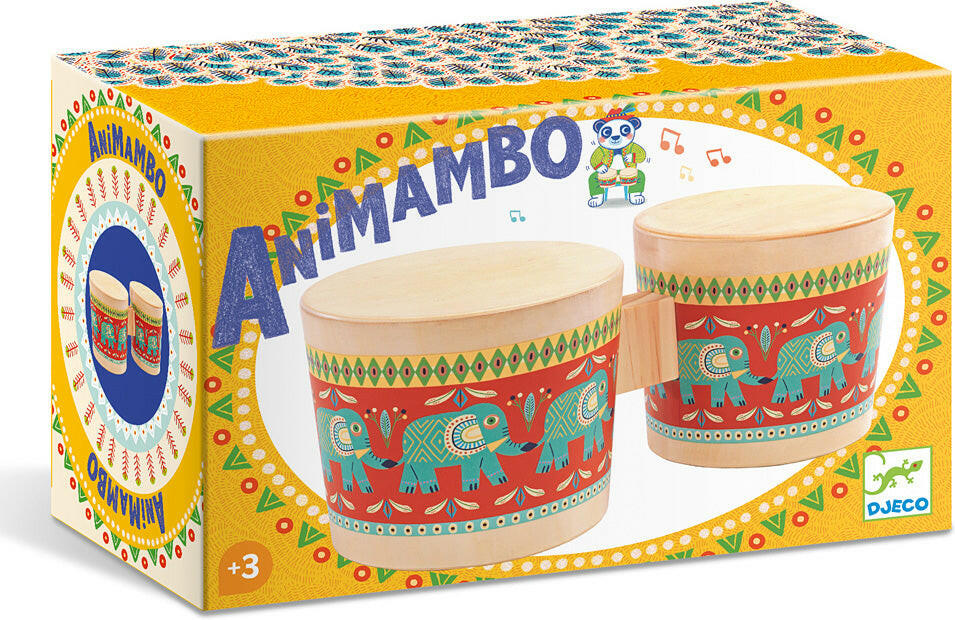 Animambo Bongos Musical Toys Djeco