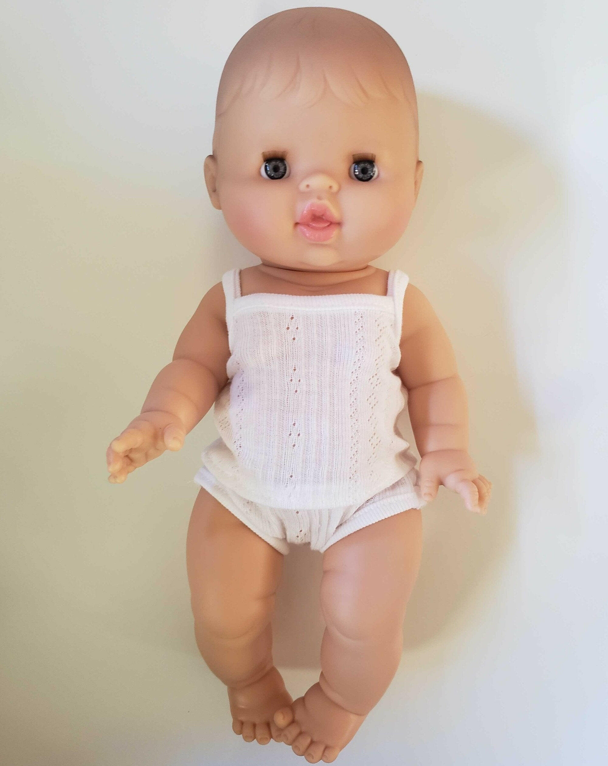 Underwear Set - White Doll Clothing Miniland