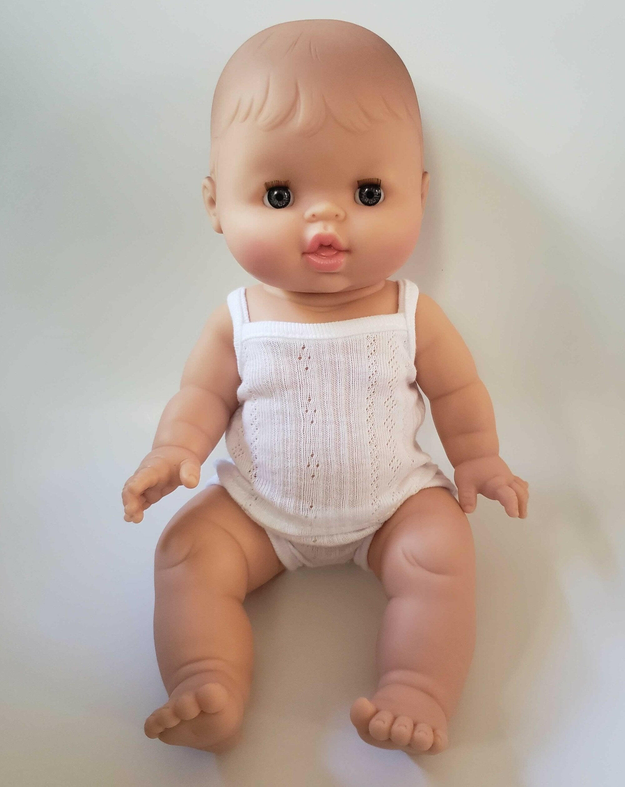 Underwear Set - White Doll Clothing Miniland