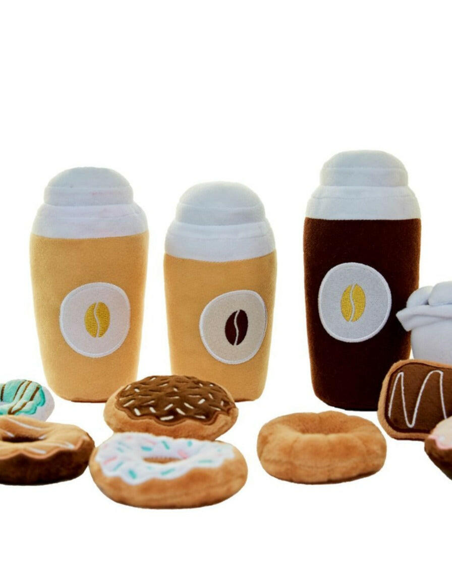 Coffee & Donut Play Food Set Educational Wonder & Wise