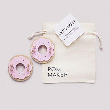 Donut Pom Makers Pom Maker Strawberry