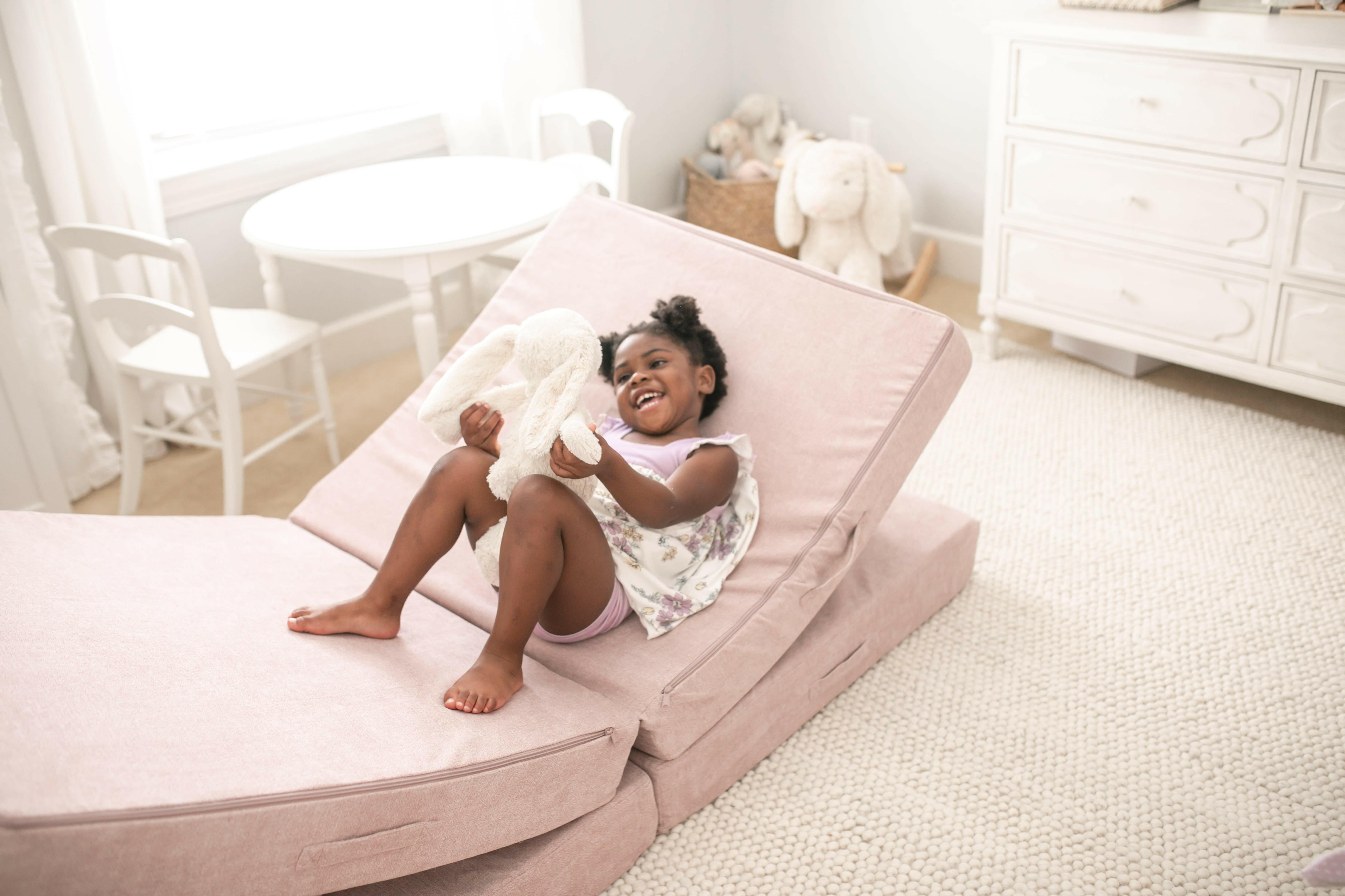 Double Kozy Couch Couch iloveplum Rose