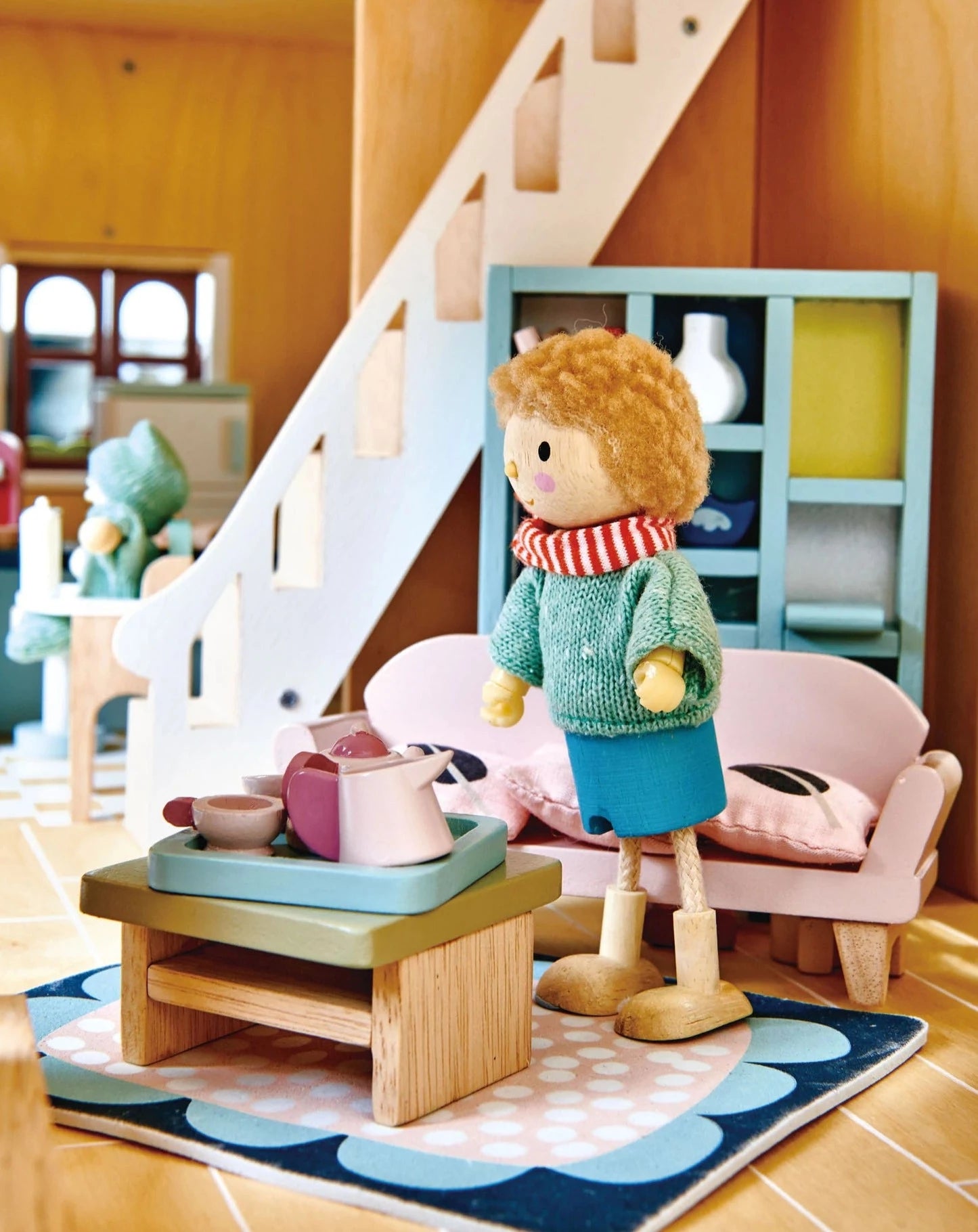 Doll House Sitting Room Furniture Dollhouse Furniture Tender Leaf